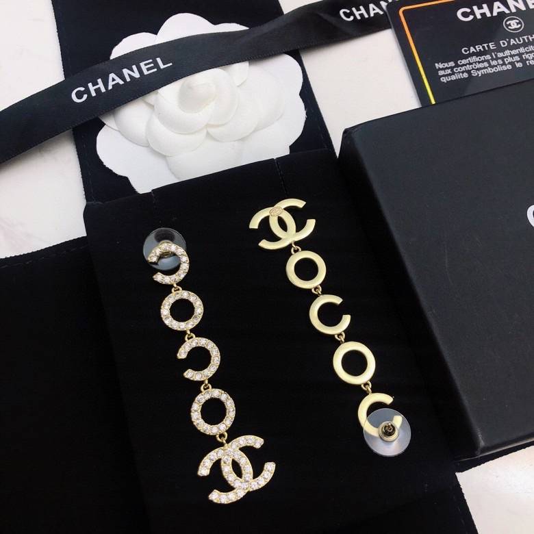 CHANEL シャネル レディース ピアス CCロゴ チェーンモチーフ ブランドピアス ゴールド - 画像 8