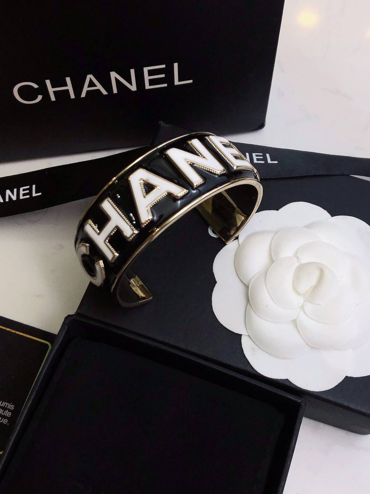 CHANEL シャネル レディース ブレスレット CCロゴ ブランドブレスレット 上品なアクセサリー ゴールド - 画像 9