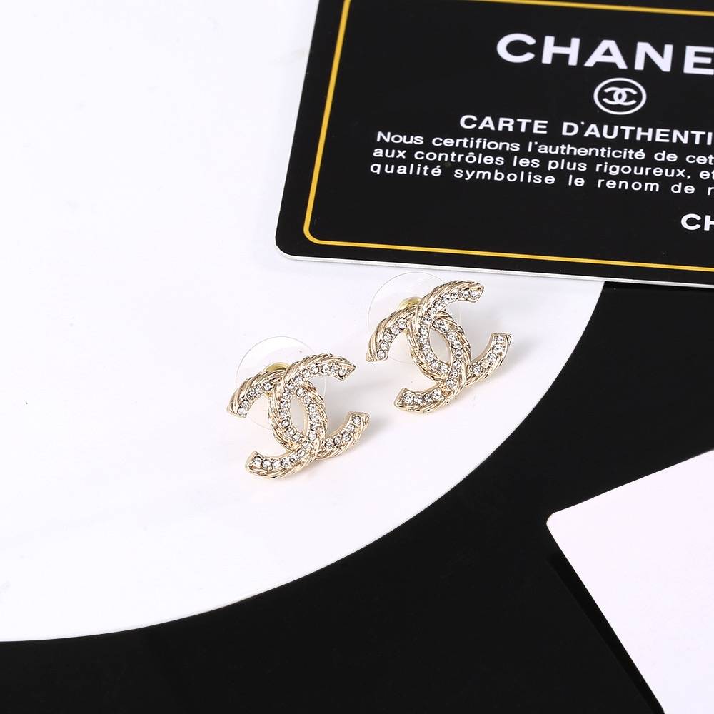 CHANEL シャネル レディース ピアス CCロゴ ダブルC ブランドピアス 上品なアクセサリー ゴールド - 画像 7