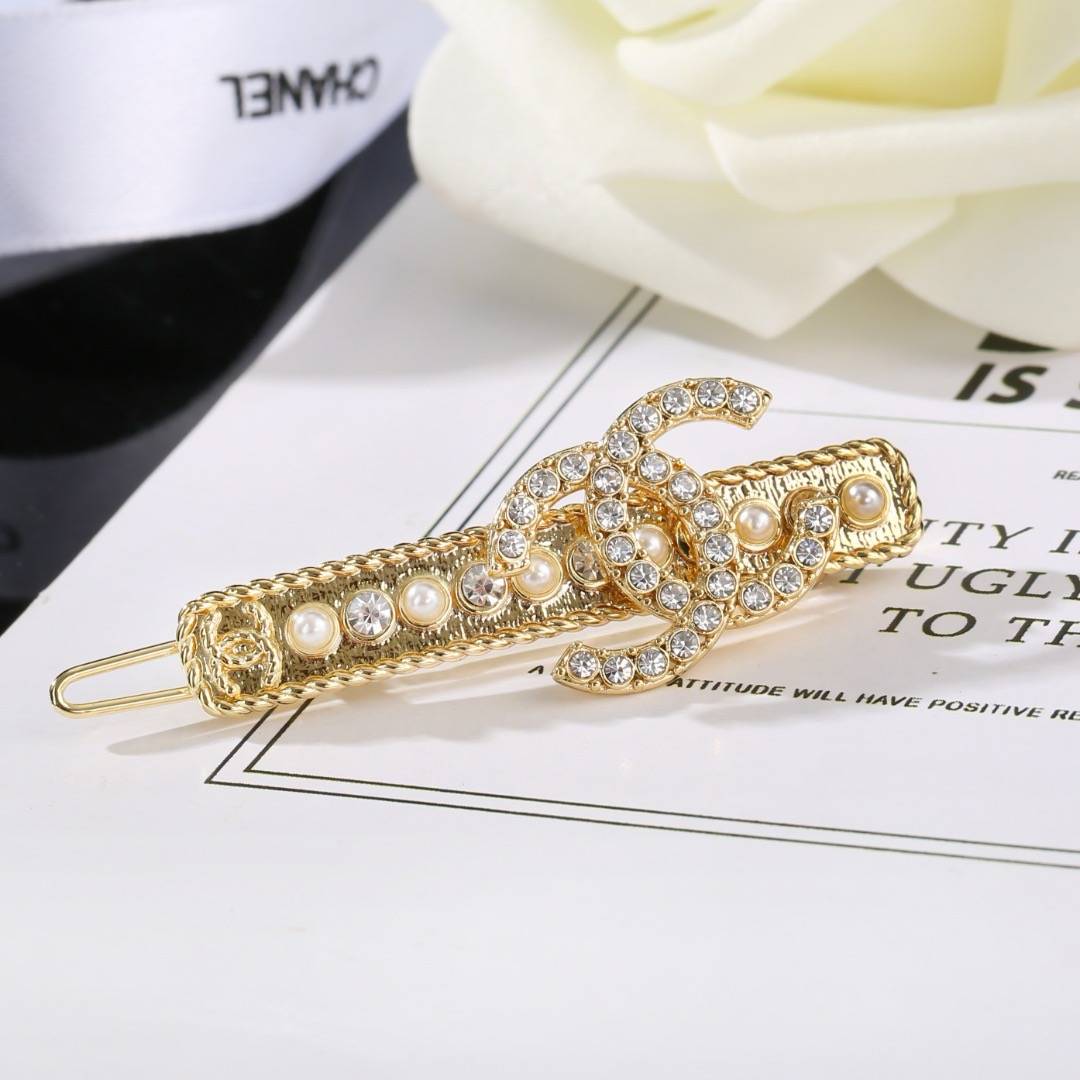 CHANEL シャネル レディース ブローチ CCロゴ パール チェーンモチーフ ブランドブローチ ゴールド - 画像 8