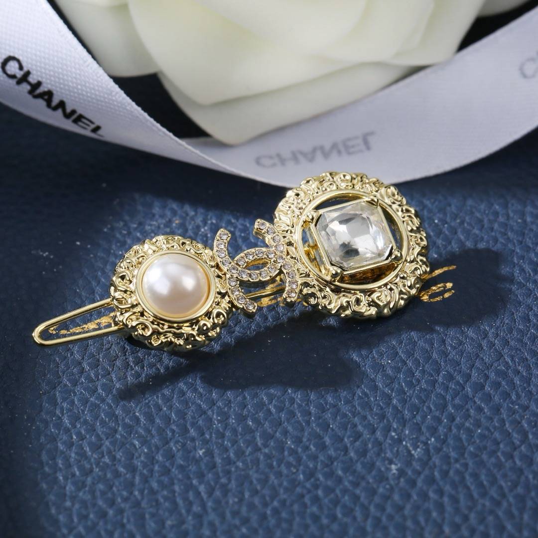CHANEL シャネル レディース ブローチ シャネル メタル ロゴチェーン ブランドブローチ ブランドアクセサリー 金色 - 画像 6