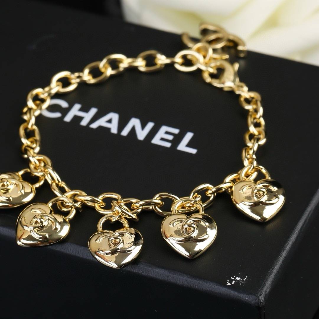 CHANEL シャネル レディース ブレスレット ココマーク ブランドブレスレット ゴールド - 画像 5
