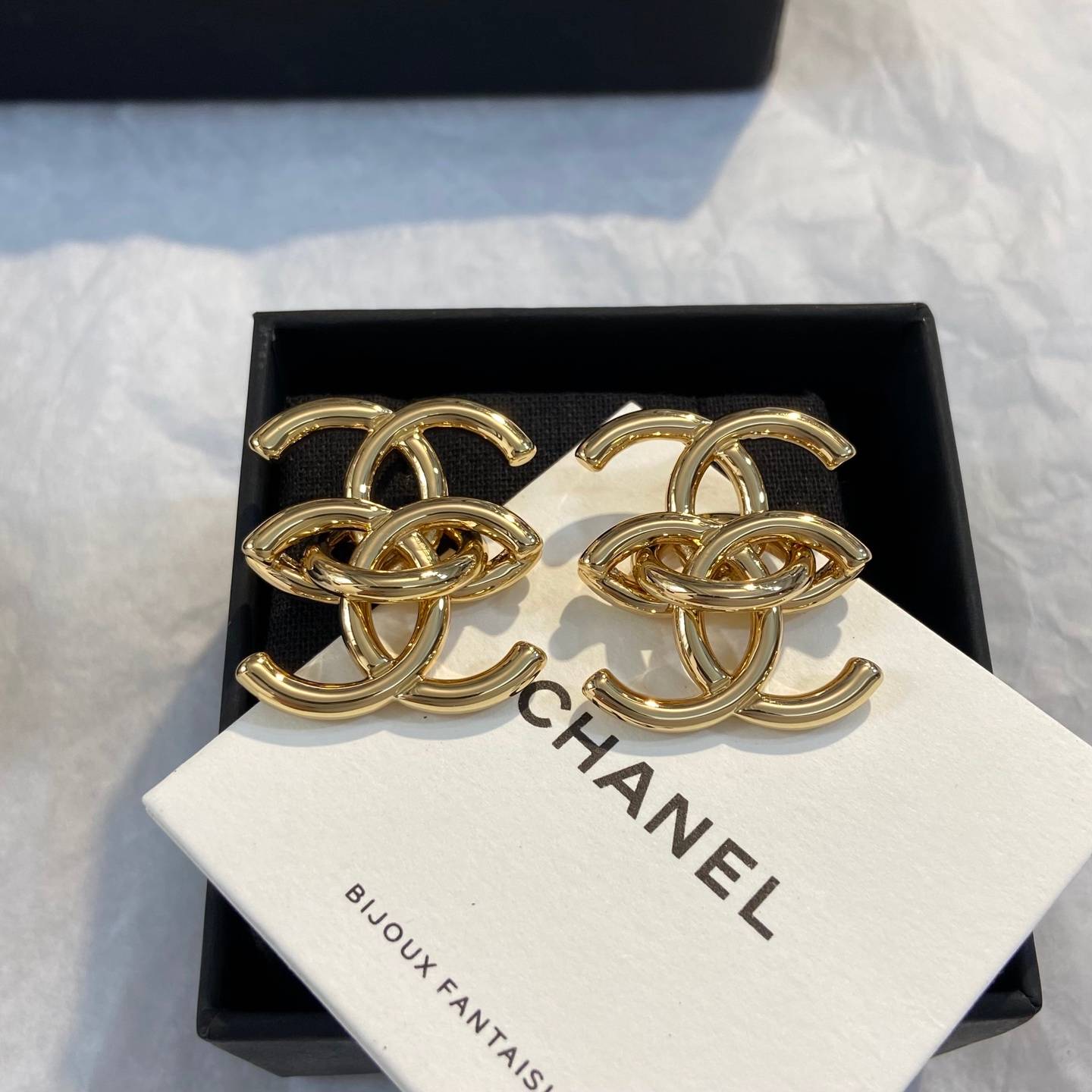 CHANEL シャネル レディース ピアス CCロゴ ブランドピアス 上品なアクセサリー ゴールド - 画像 6