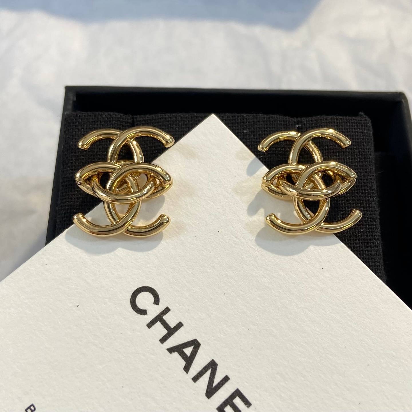 CHANEL シャネル レディース ピアス CCロゴ ブランドピアス 上品なアクセサリー ゴールド - 画像 7