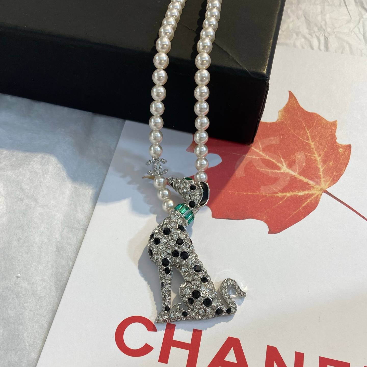 CHANEL シャネル レディース ネックレス チェーンモチーフ ロゴプレート ブランドネックレス シルバー - 画像 6