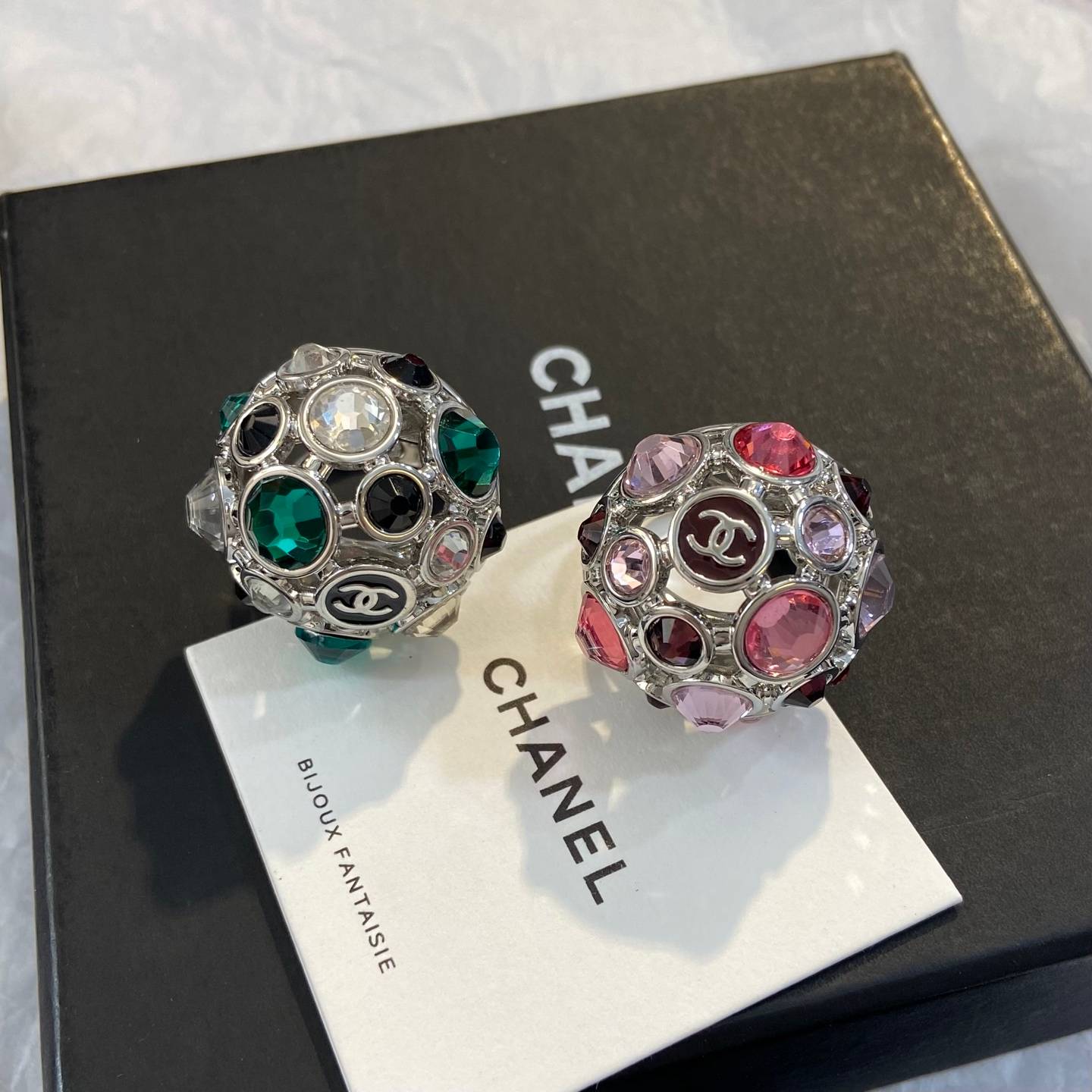 CHANEL シャネル レディース リング ロゴプレート デザイン ブランドリング ブランドジュエリー シルバー