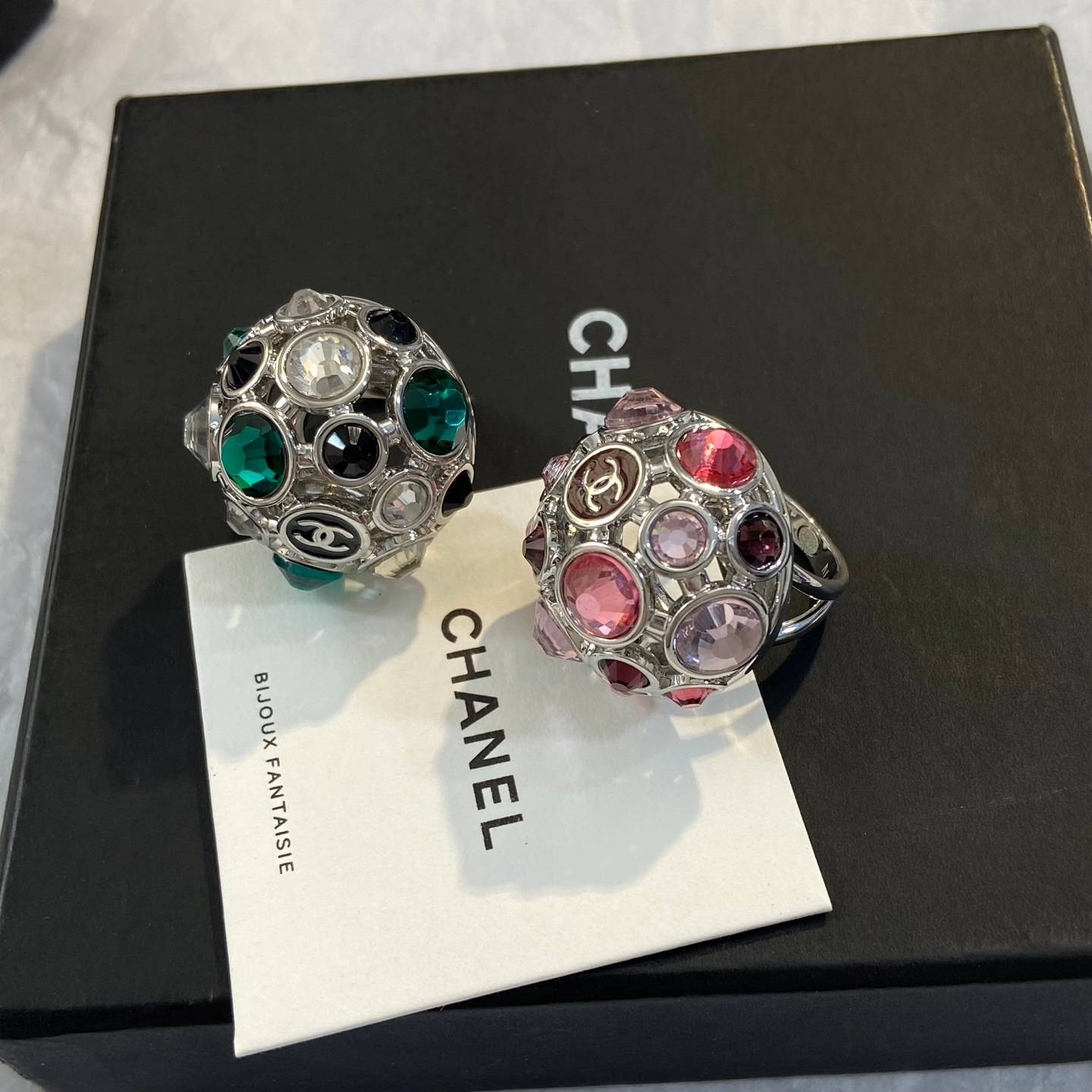 CHANEL シャネル レディース リング ロゴプレート デザイン ブランドリング ブランドジュエリー シルバー - 画像 8