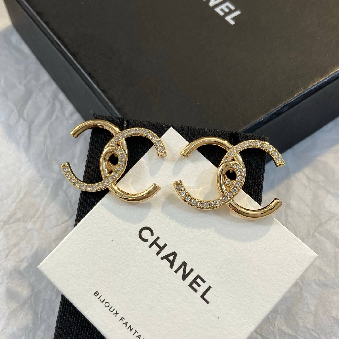 CHANEL シャネル レディース ピアス CCロゴ ダブルC ブランドピアス 上品なアクセサリー ゴールド - 画像 5