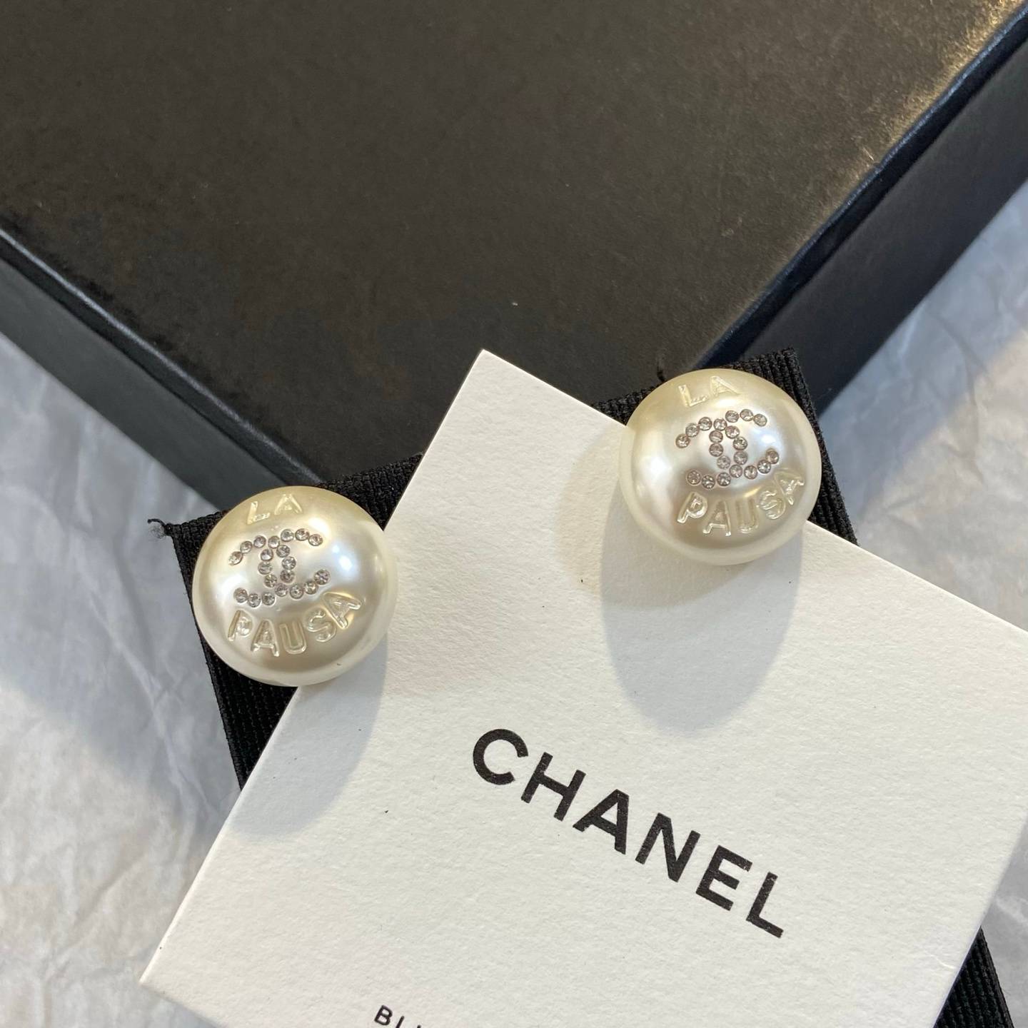 CHANEL シャネル レディース ピアス パール ココマーク ブランドピアス 上品なアクセサリー シルバー - 画像 6
