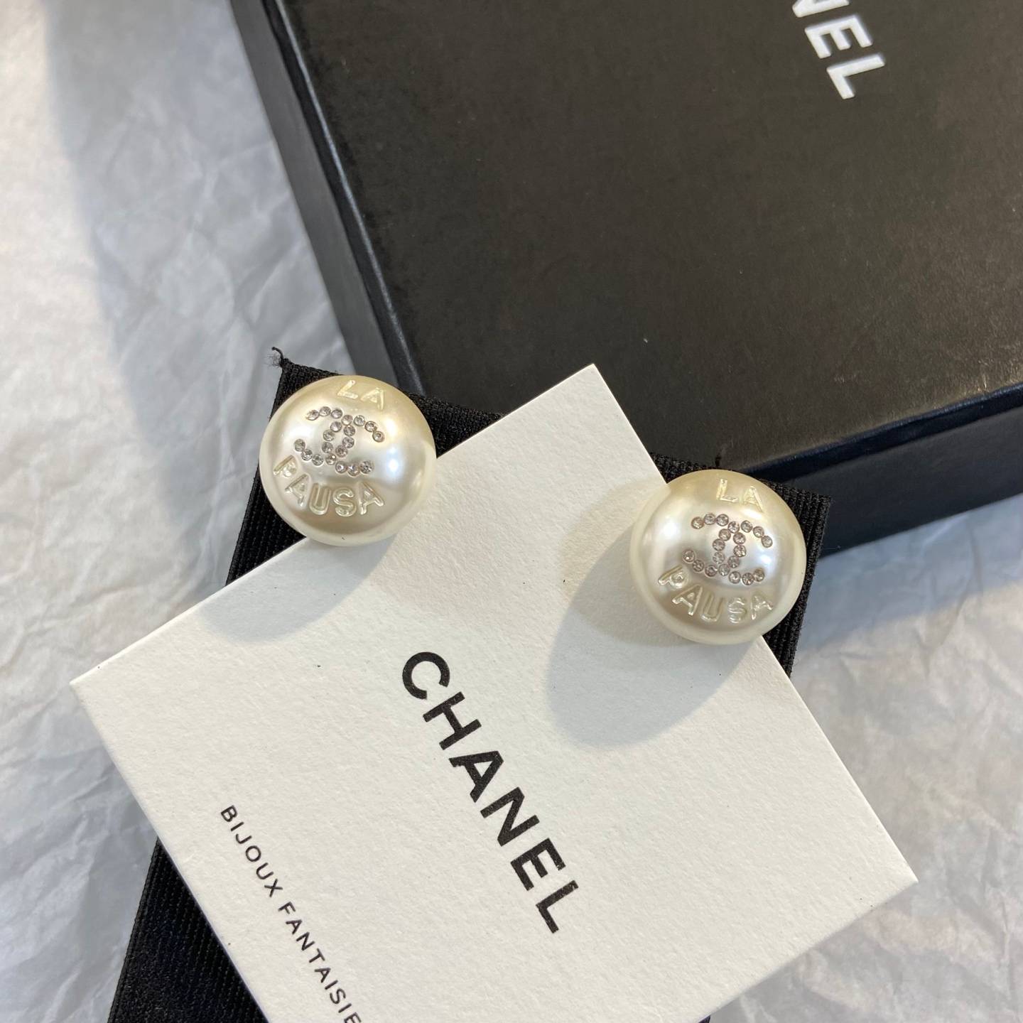 CHANEL シャネル レディース ピアス パール ココマーク ブランドピアス 上品なアクセサリー シルバー - 画像 7