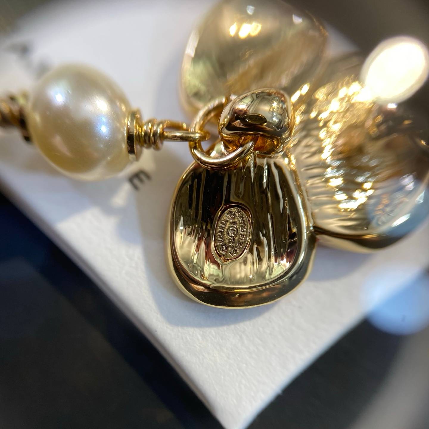 CHANEL シャネル レディース ネックレス フラワー チェーンモチーフ ブランドネックレス 上品なアクセサリー ゴールド - 画像 4