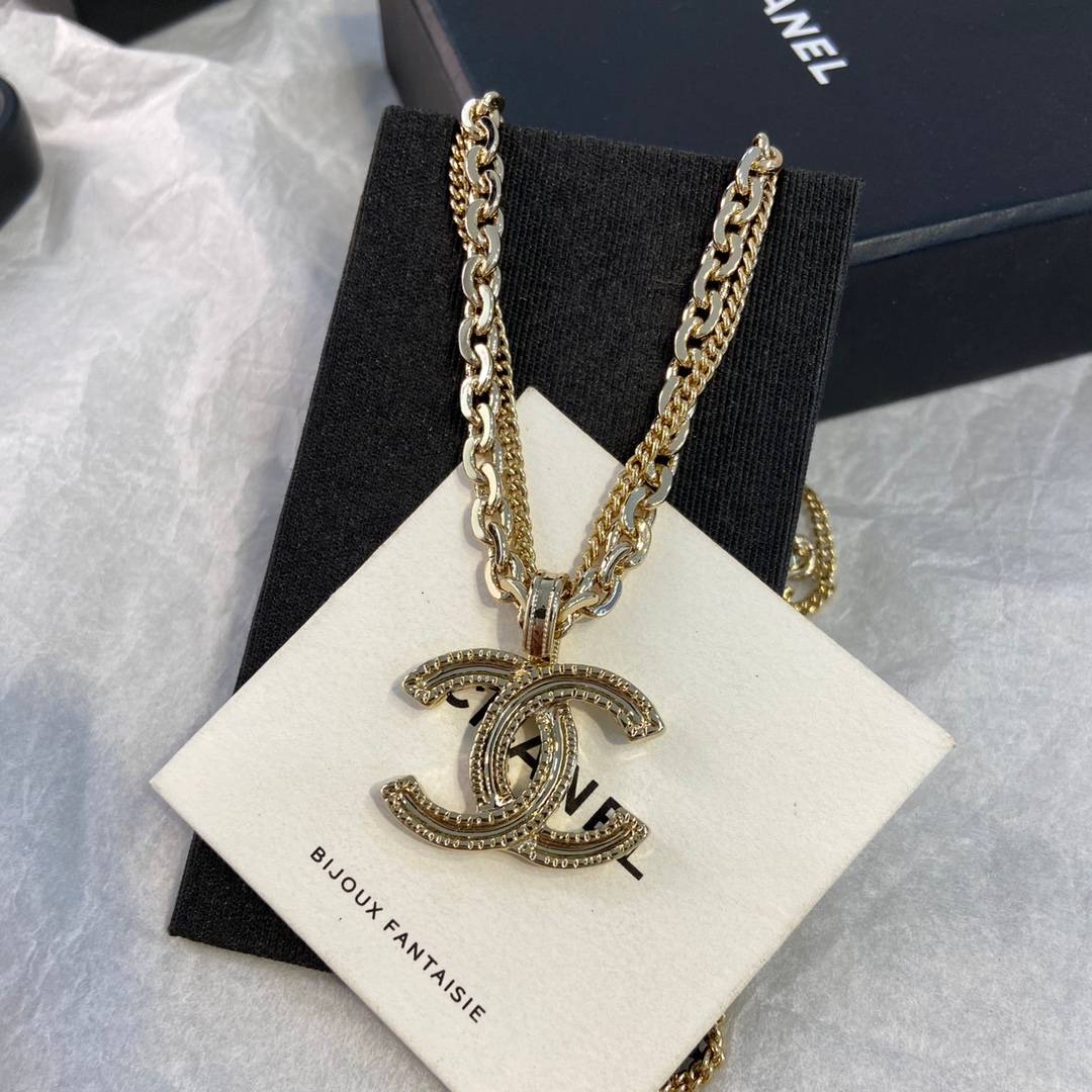 CHANEL シャネル レディース ネックレス CCロゴ ブランドネックレス 上品なアクセサリー ゴールド - 画像 6