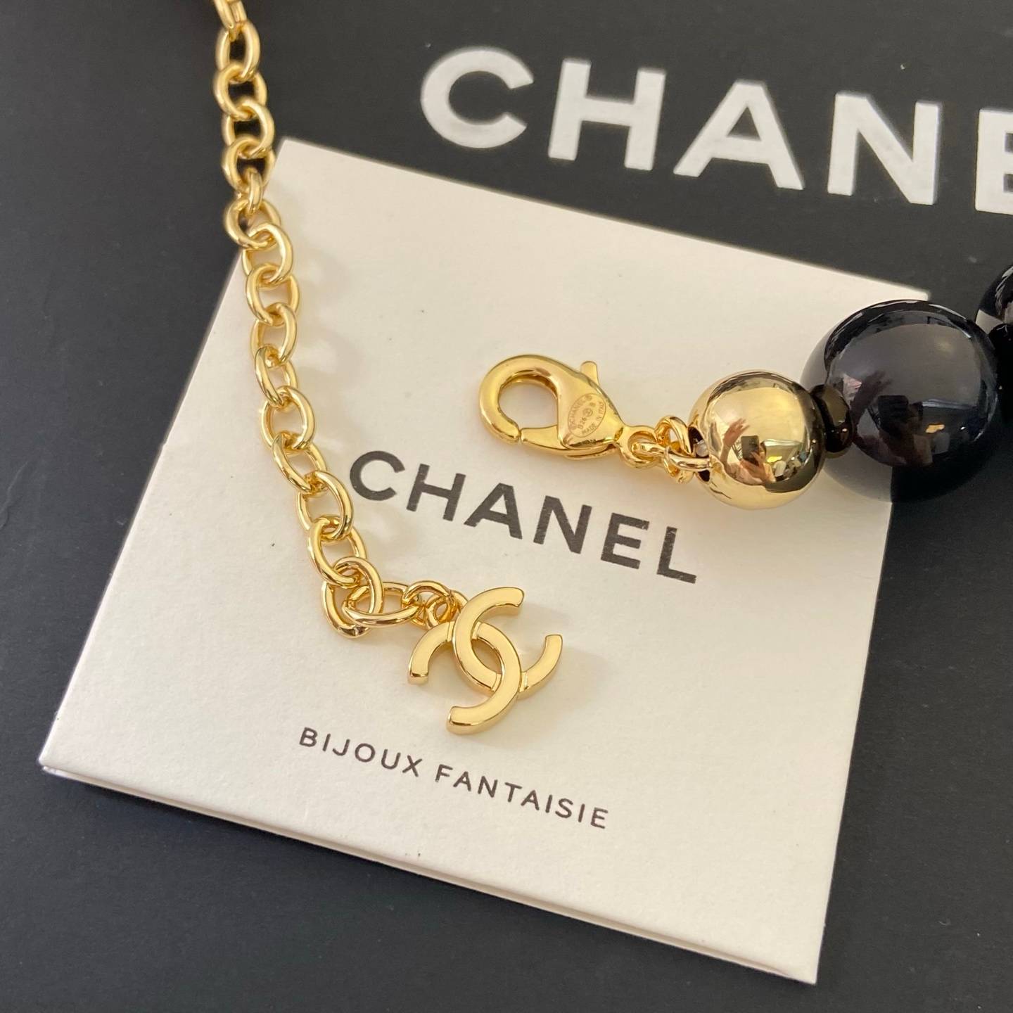 CHANEL シャネル レディース ネックレス シャネル ブランドネックレス ブラック - 画像 2