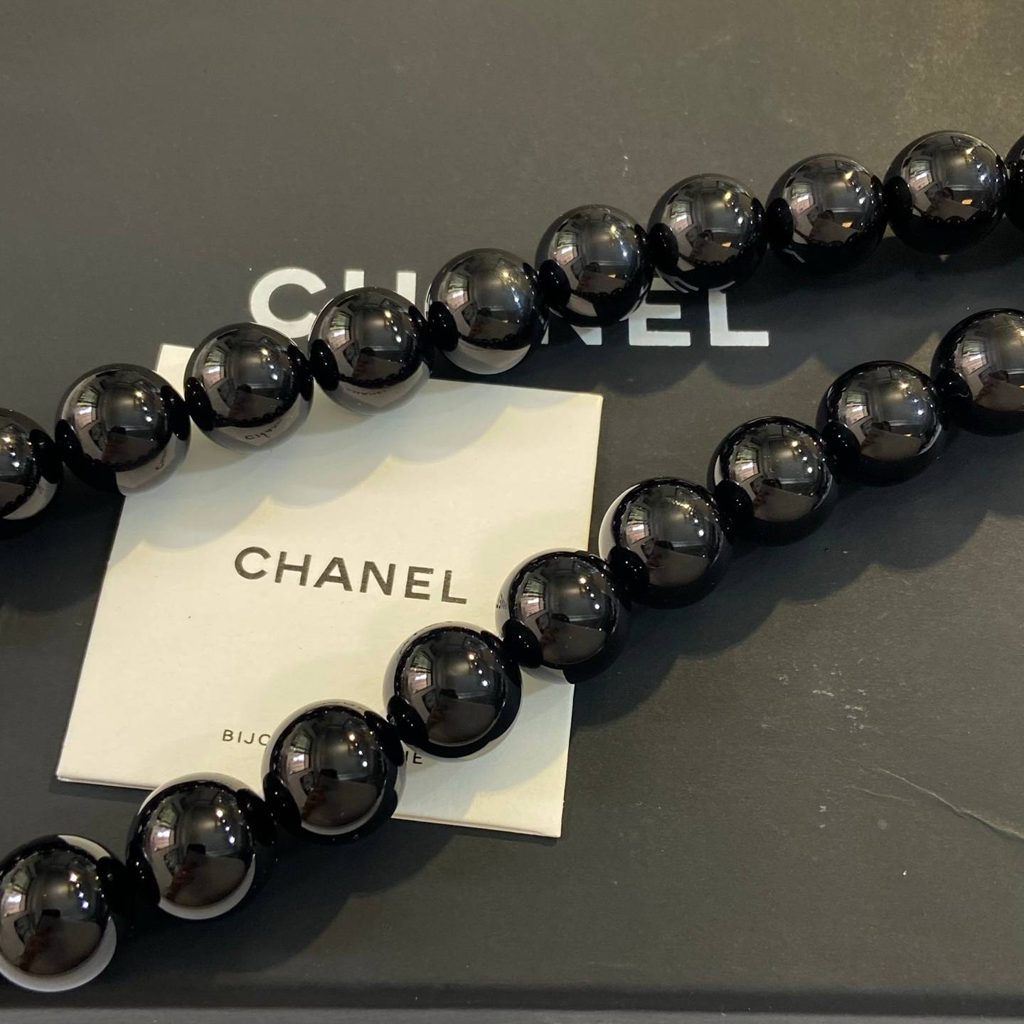 CHANEL シャネル レディース ネックレス シャネル ブランドネックレス ブラック - 画像 3