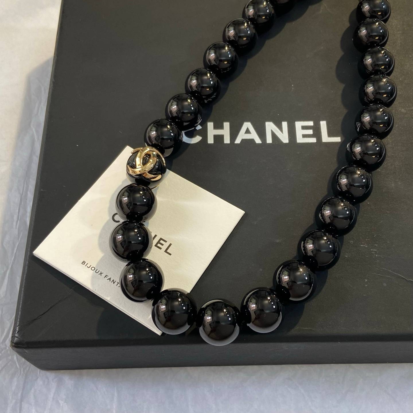 CHANEL シャネル レディース ネックレス シャネル ブランドネックレス ブラック - 画像 4