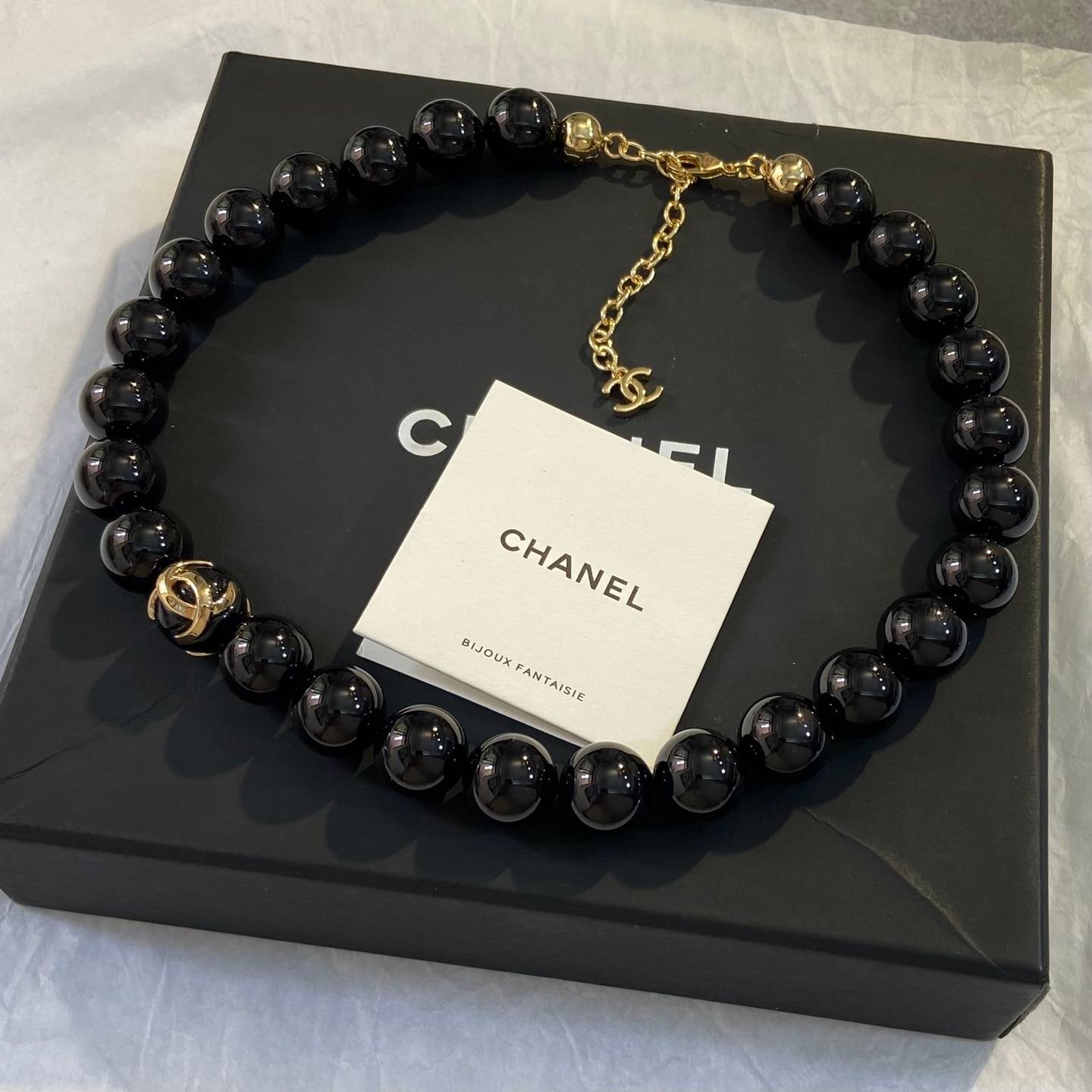 CHANEL シャネル レディース ネックレス シャネル ブランドネックレス ブラック - 画像 5