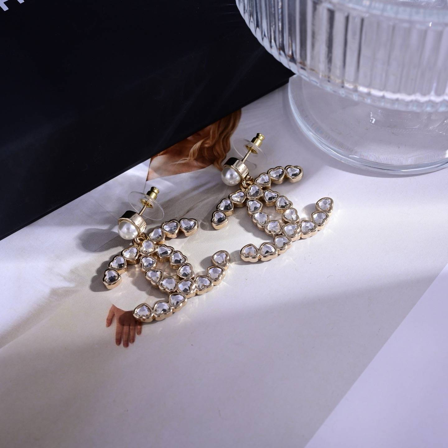 CHANEL シャネル レディース ピアス CCロゴ パール ブランドピアス 上品なアクセサリー ゴールド - 画像 4