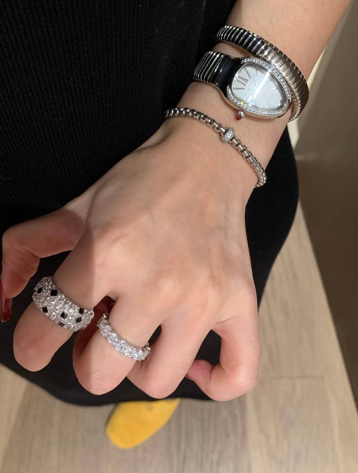 Cartier カルティエ レディース リング パンテール 750 YG ダイヤモンド ブランドジュエリー 普段使い ギフト - 画像 2