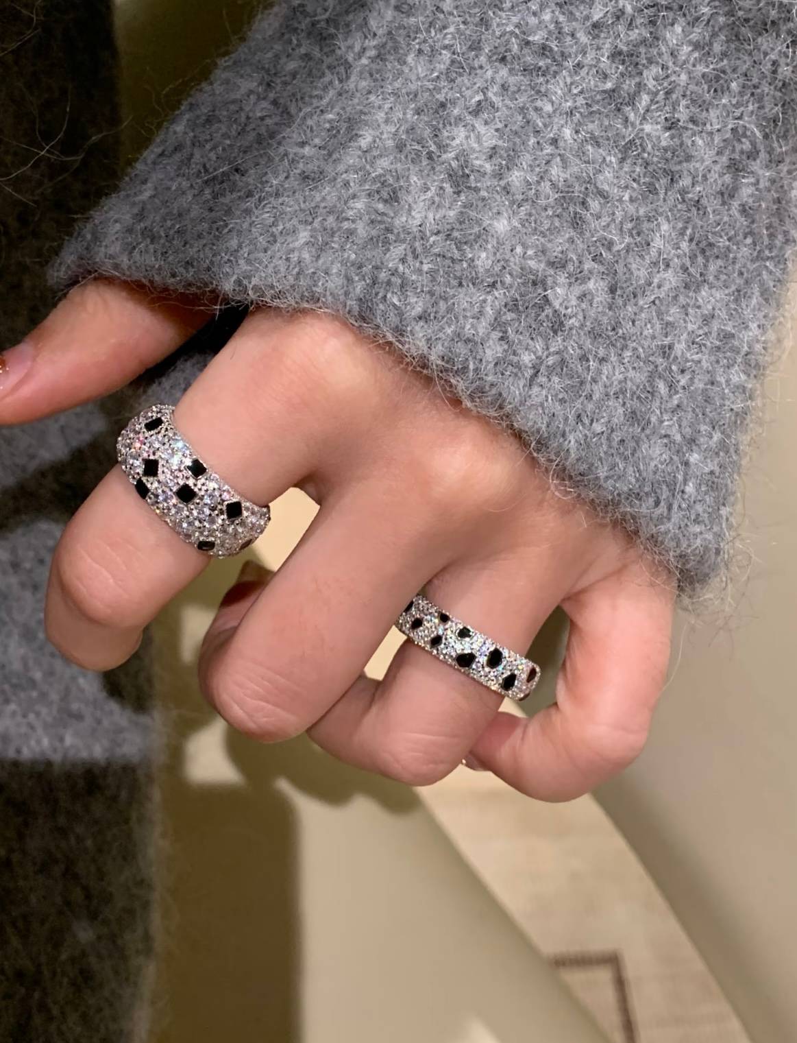 Cartier カルティエ レディース リング パンテール 750 YG ダイヤモンド ブランドジュエリー 普段使い ギフト - 画像 3