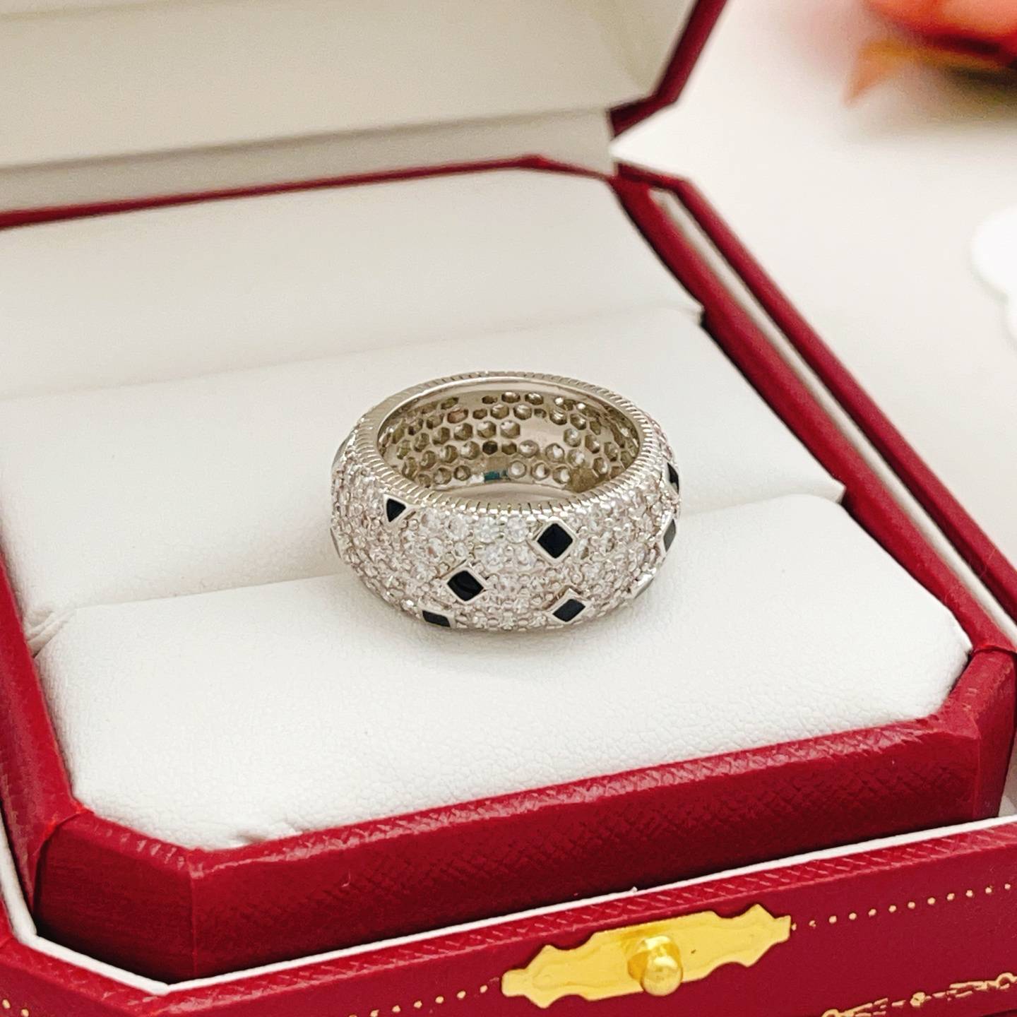 Cartier カルティエ レディース リング パンテール 750 YG ダイヤモンド ブランドジュエリー 普段使い ギフト - 画像 9