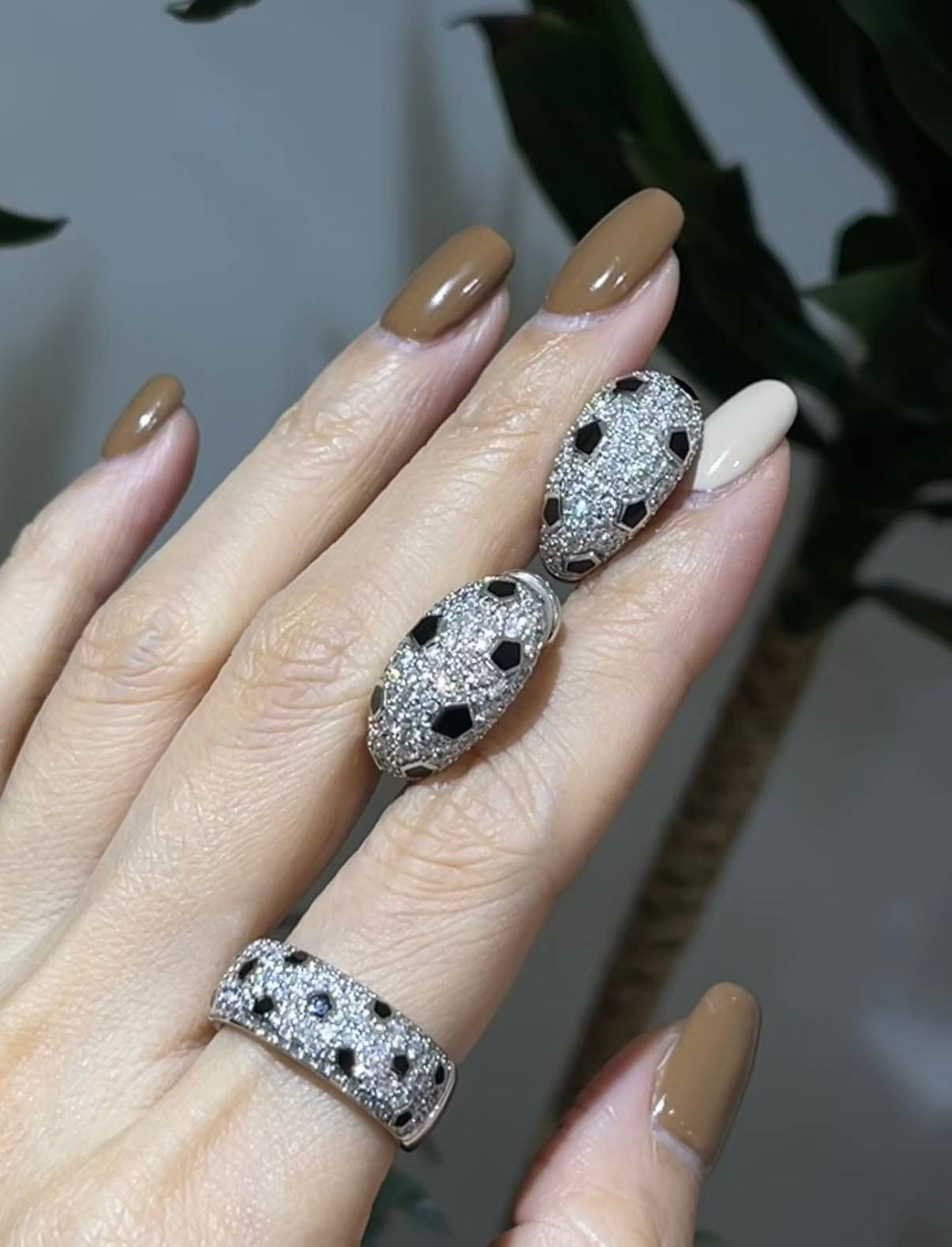 Cartier カルティエ レディース リング パンテール 750 YG ダイヤモンド ブランドジュエリー 普段使い ギフト - 画像 10
