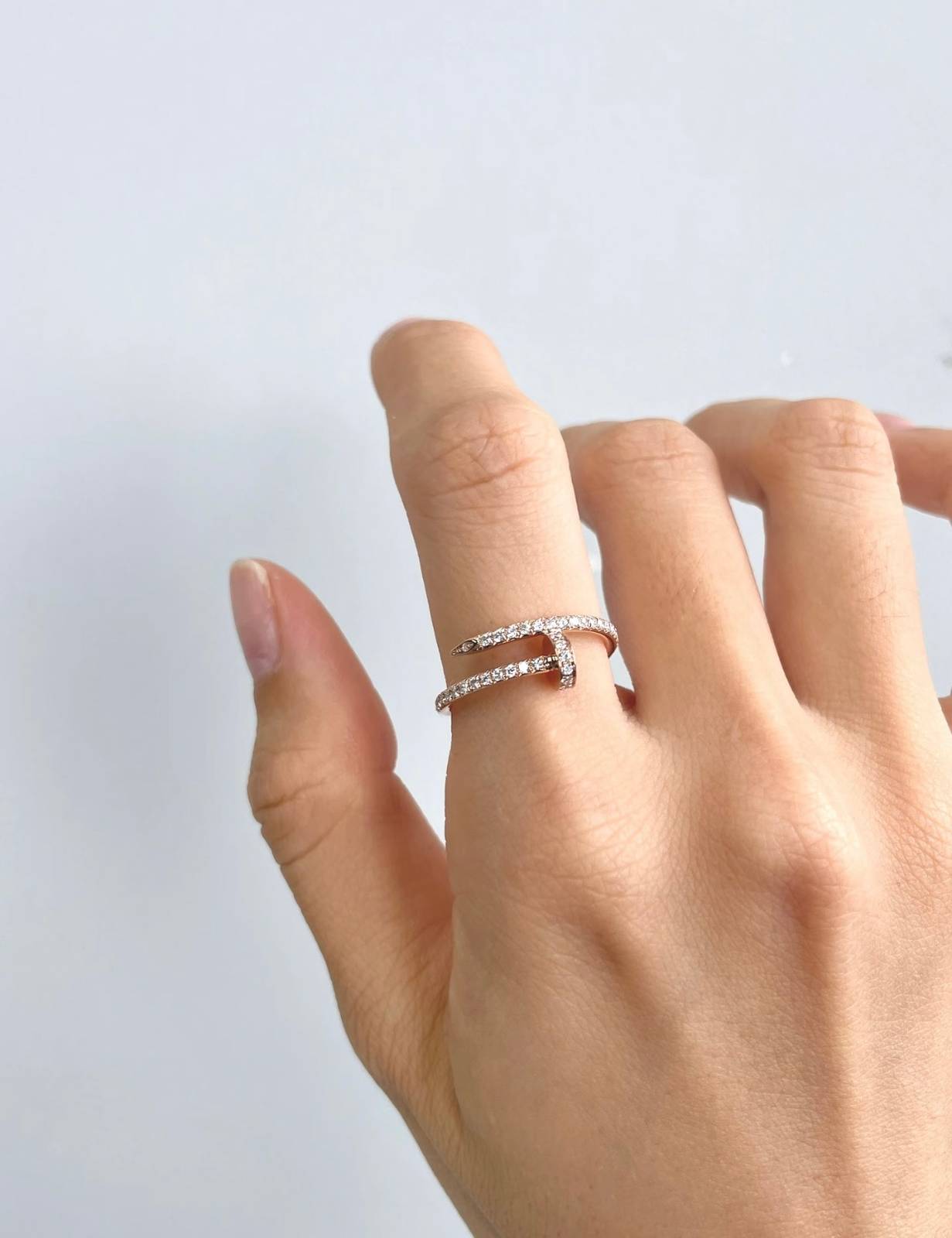 Cartier カルティエ レディース リング ジュスト アン クル 750 K18 YG WG PG ブランドジュエリー 普段使い ギフト - 画像 12