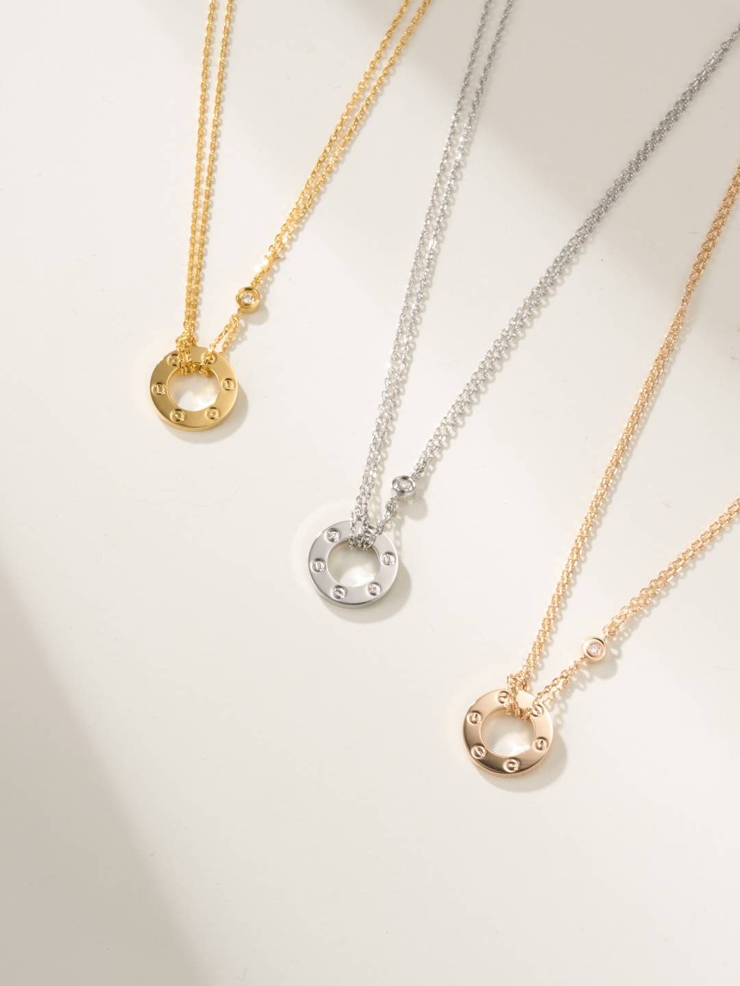 Cartier カルティエ レディース ネックレス LOVE ラブリング 750 イエローゴールド ブランドジュエリー プレゼント