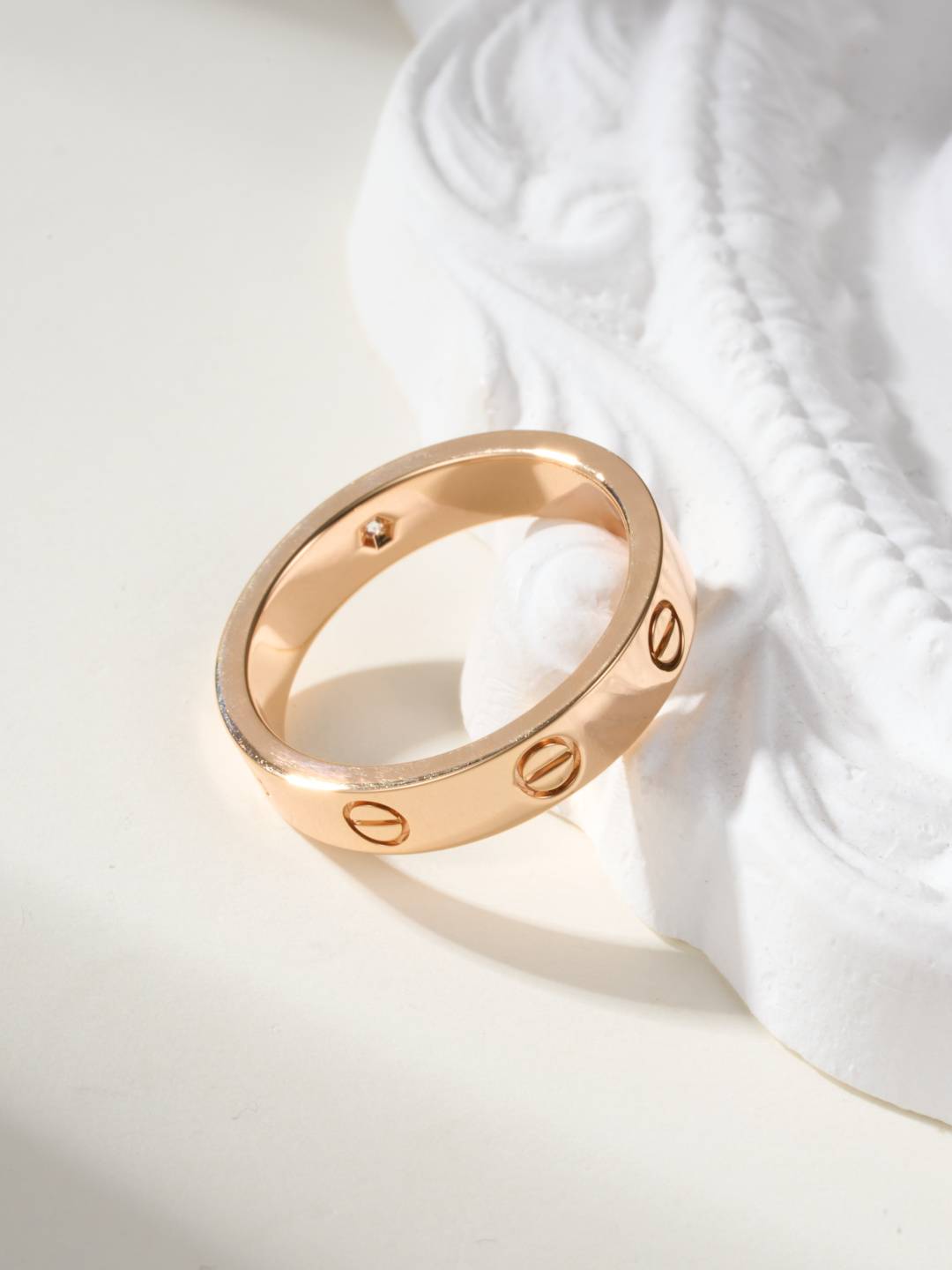 Cartier カルティエ レディース リング LOVE ラブリング 750 ダイヤモンド ブランドジュエリー 普段使い ギフト - 画像 3