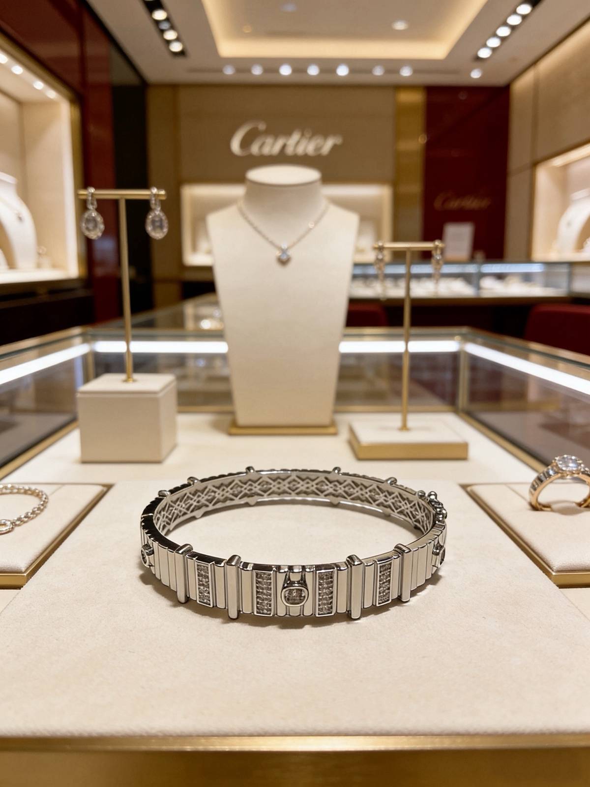 Cartier カルティエ レディース ブレスレット ジュスト アン クル 750 イエローゴールド ブランドジュエリー 普段使い - 画像 6