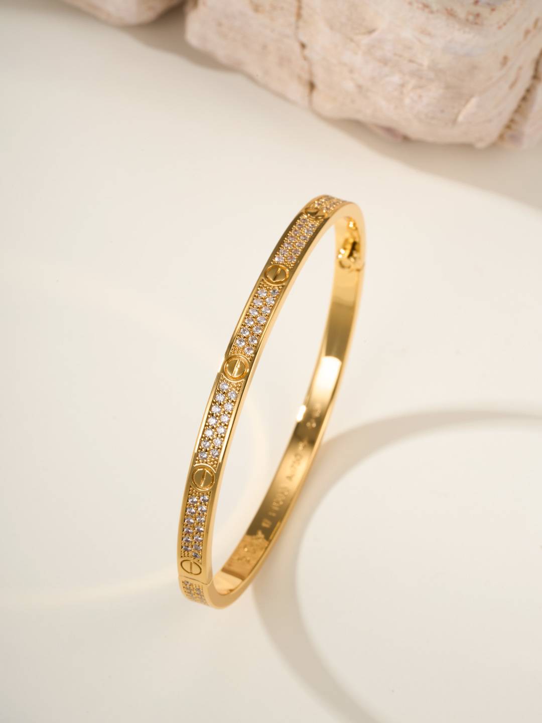 Cartier カルティエ レディース ブレスレット LOVE ラブリング 750 イエローゴールド ホワイトゴールド ピンクゴールド ブランドジュエリー 普段 - 画像 8