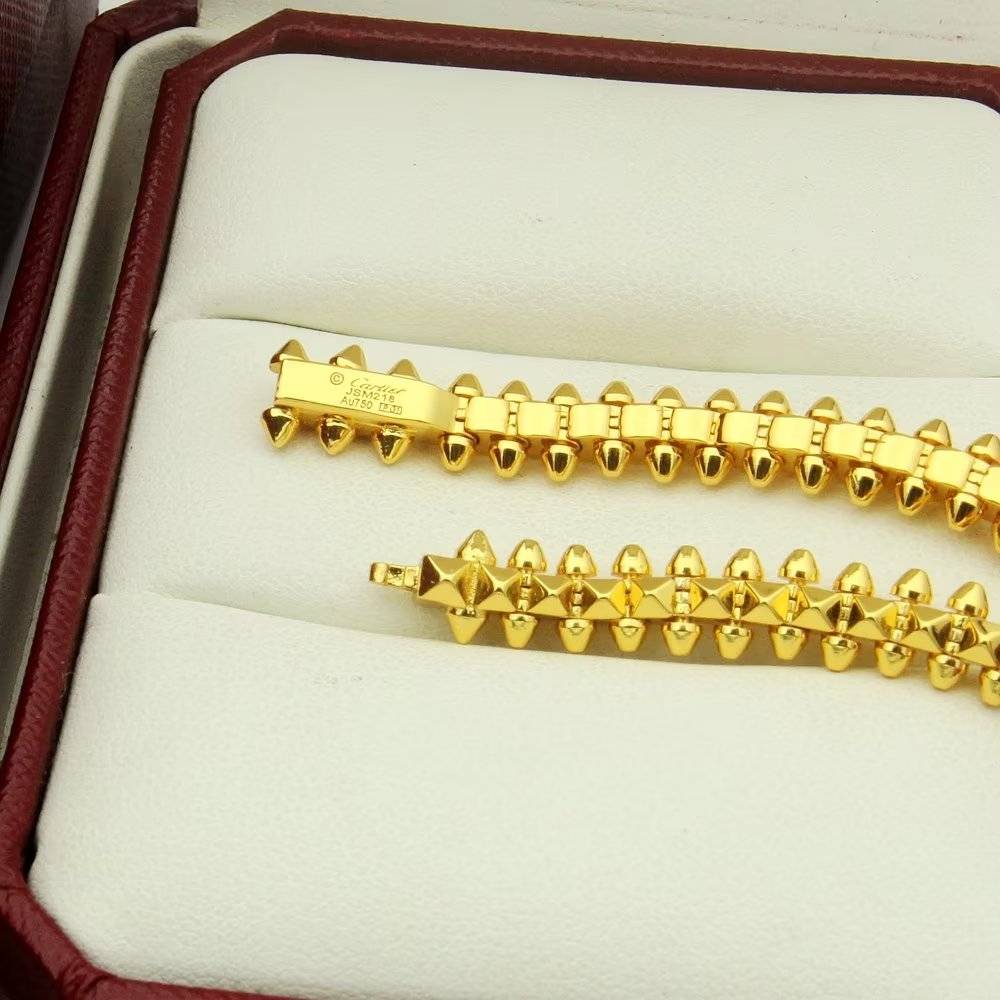 Cartier カルティエ レディース ブレスレット ジュスト アン クル 18金 ブランドジュエリー プレゼント - 画像 5