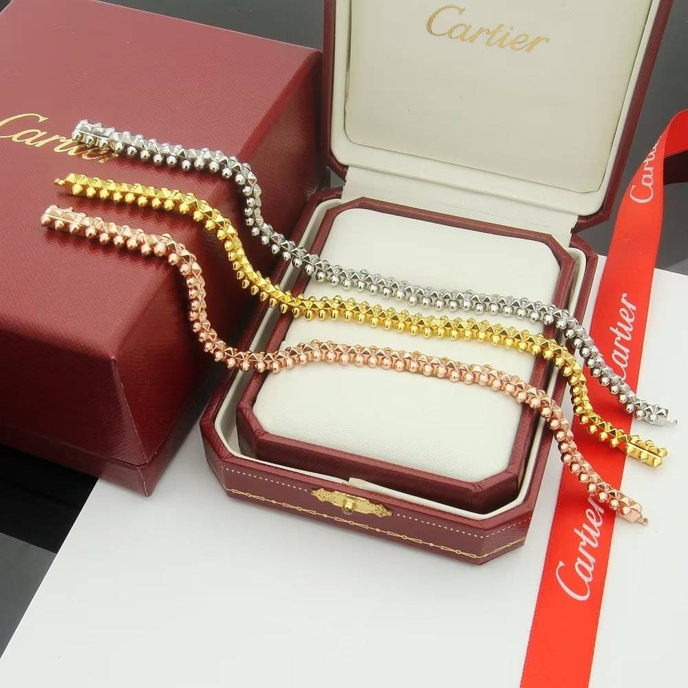 Cartier カルティエ レディース ブレスレット ジュスト アン クル 18金 ブランドジュエリー プレゼント - 画像 6