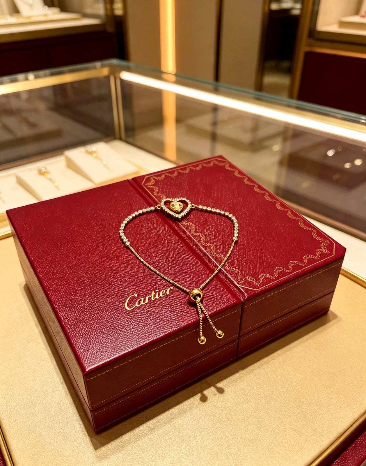Cartier カルティエ レディース ブレスレット ラブ ラブブレス 750 YG ブランドジュエリー 記念日 ギフト