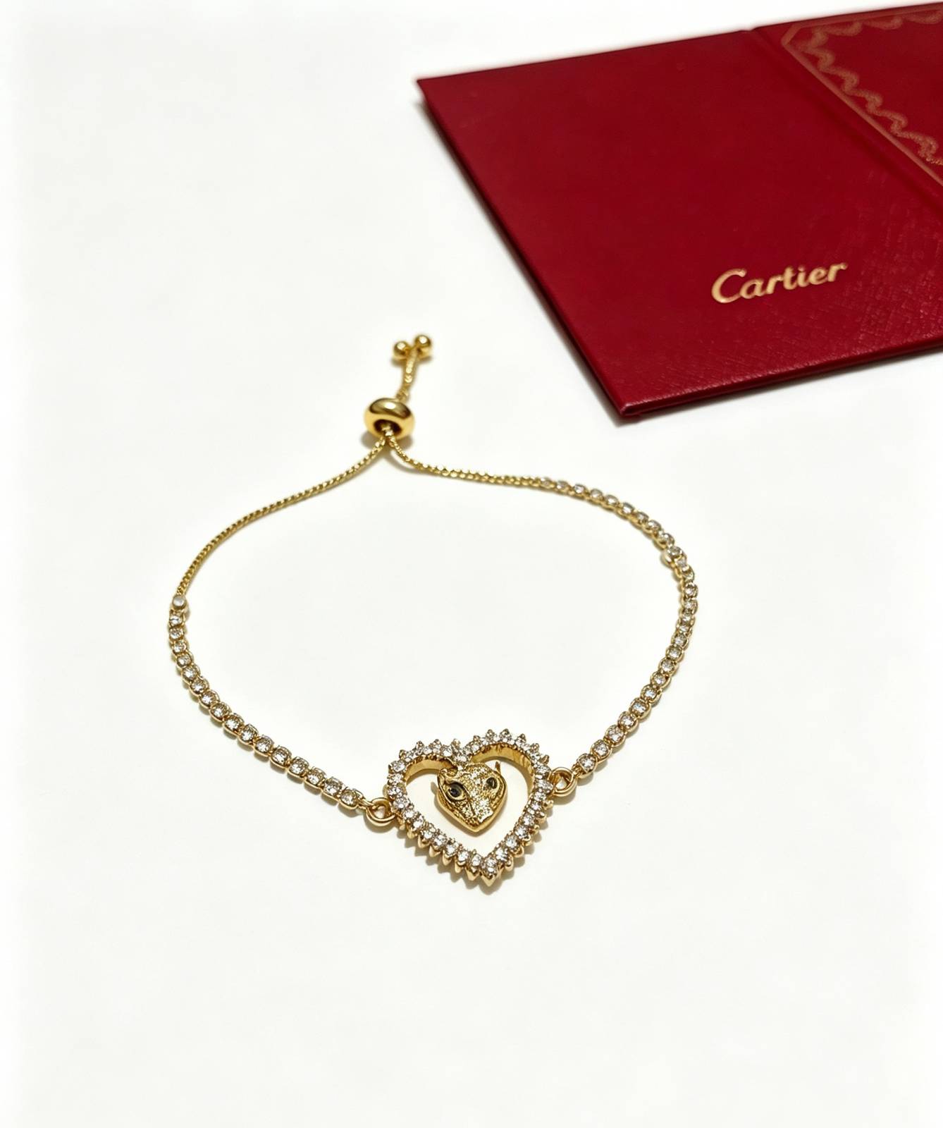Cartier カルティエ レディース ブレスレット ラブ ラブブレス 750 YG ブランドジュエリー 記念日 ギフト - 画像 5