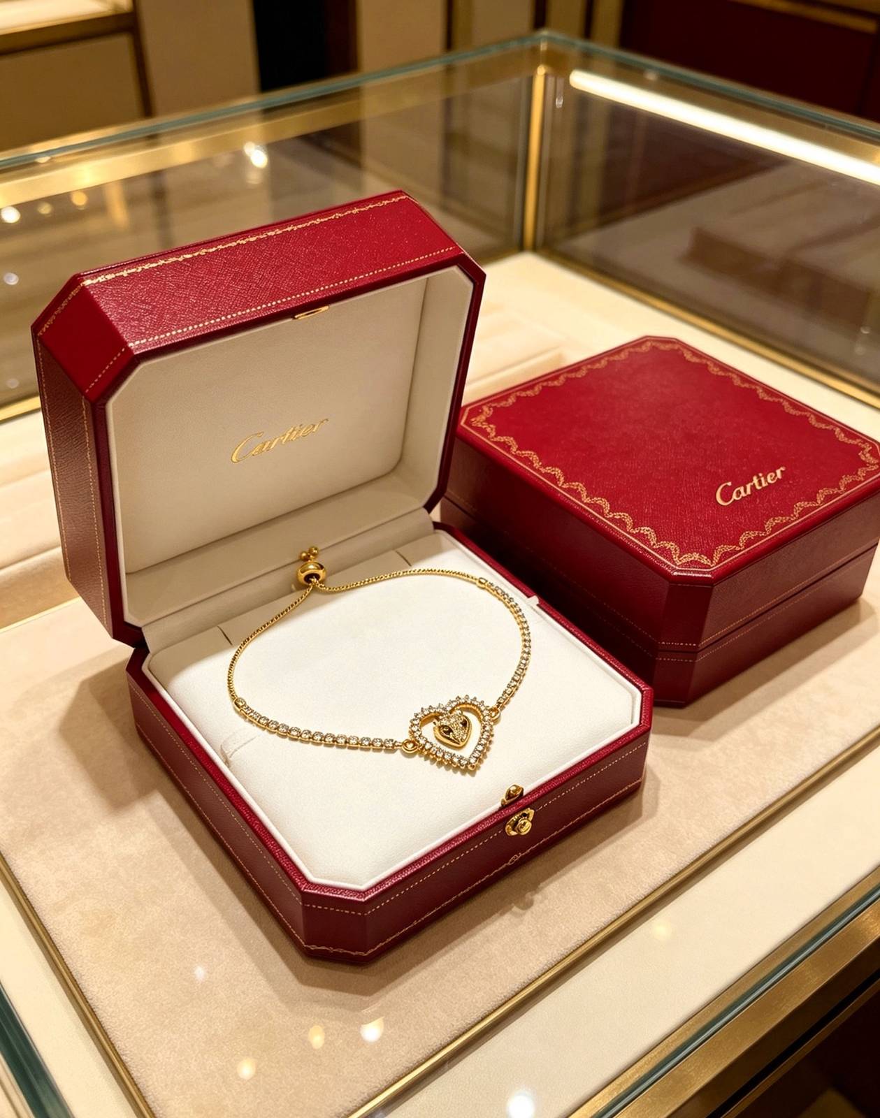 Cartier カルティエ レディース ブレスレット ラブ ラブブレス 750 YG ブランドジュエリー 記念日 ギフト - 画像 6