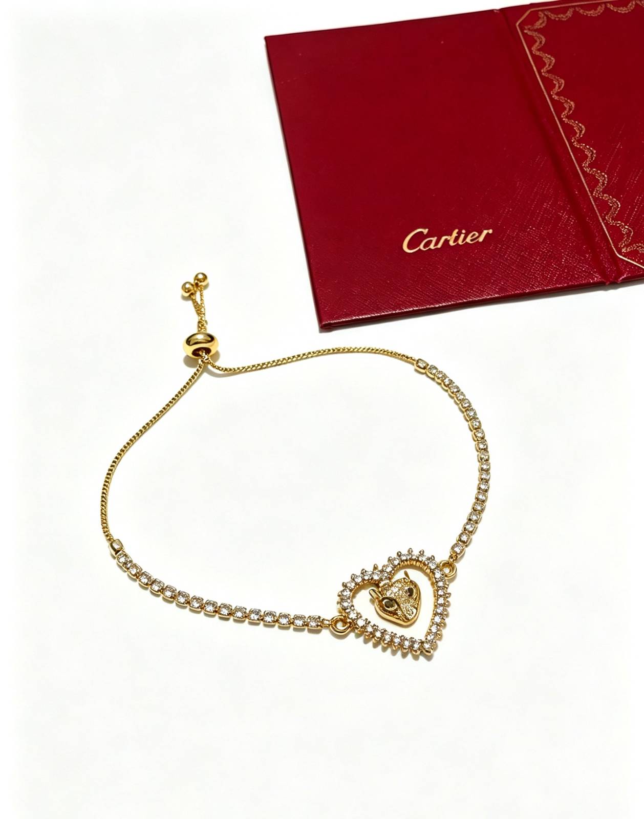 Cartier カルティエ レディース ブレスレット ラブ ラブブレス 750 YG ブランドジュエリー 記念日 ギフト - 画像 9