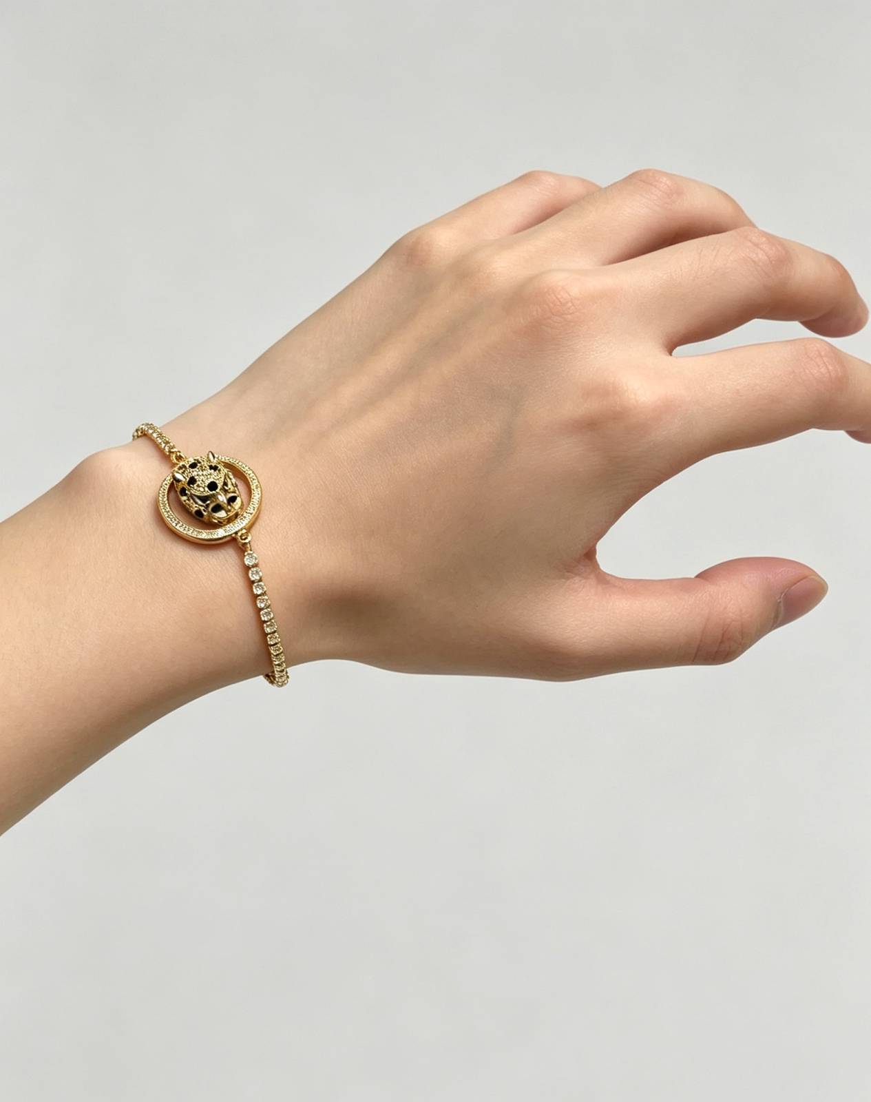 Cartier カルティエ レディース ブレスレット パンテール 750 イエローゴールド ブランドジュエリー プレゼント - 画像 2