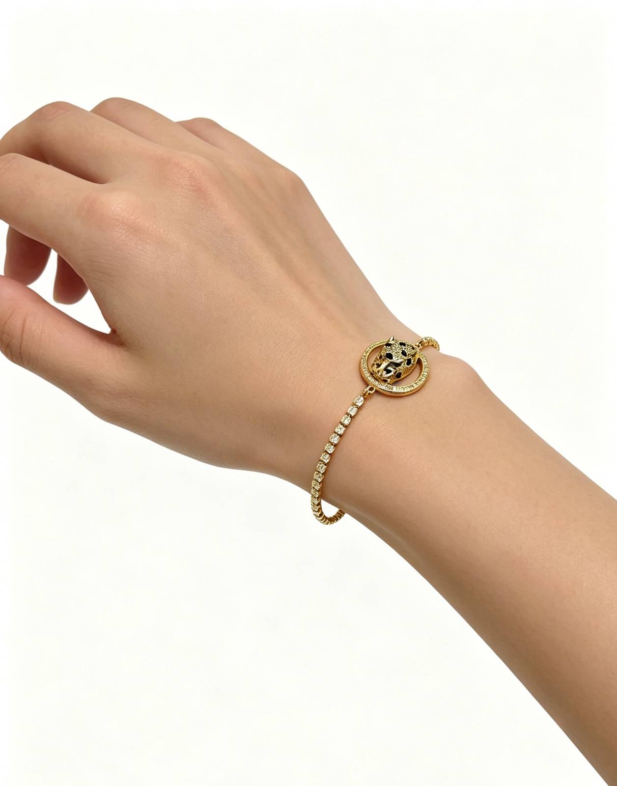 Cartier カルティエ レディース ブレスレット パンテール 750 イエローゴールド ブランドジュエリー プレゼント - 画像 4