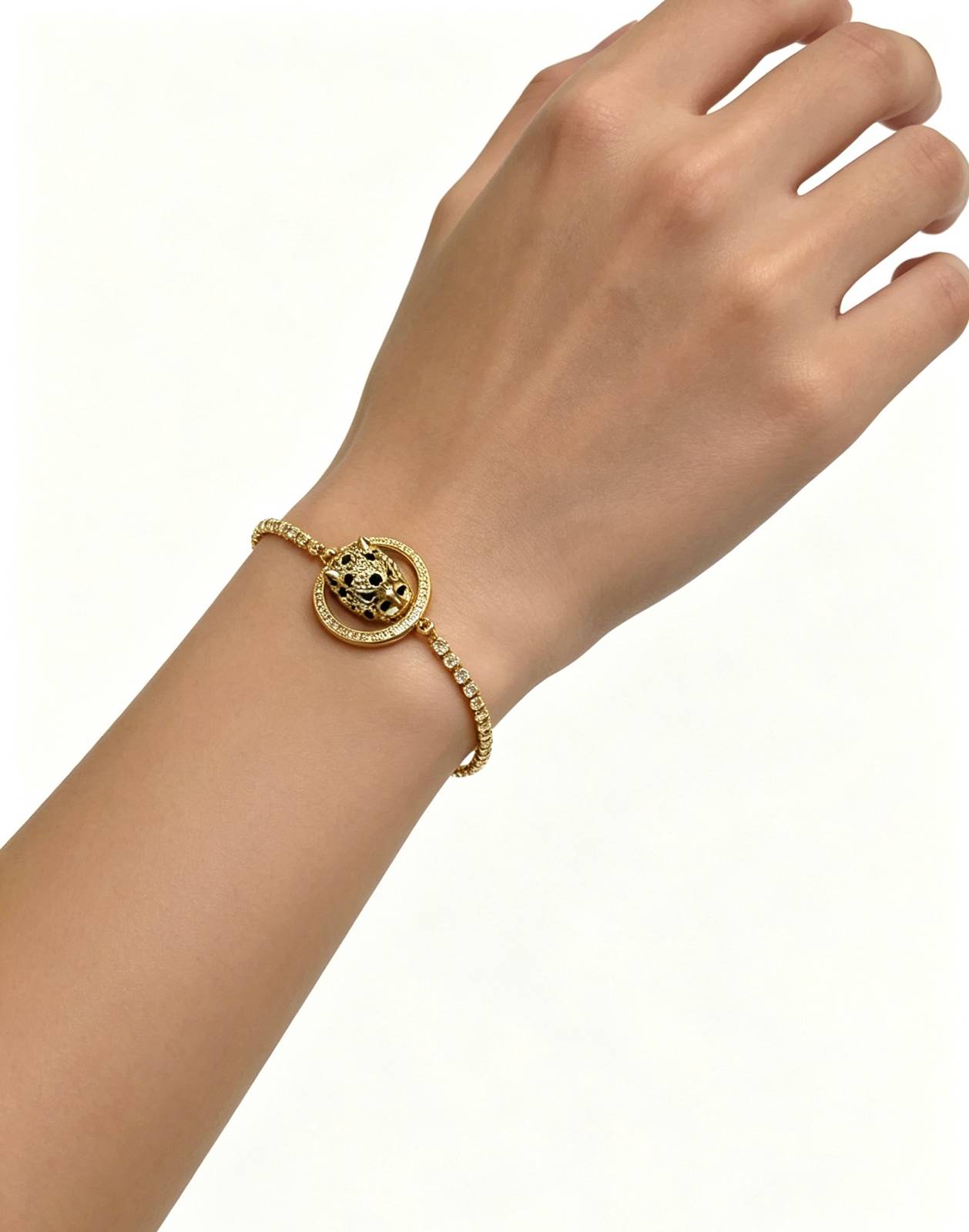 Cartier カルティエ レディース ブレスレット パンテール 750 イエローゴールド ブランドジュエリー プレゼント - 画像 7