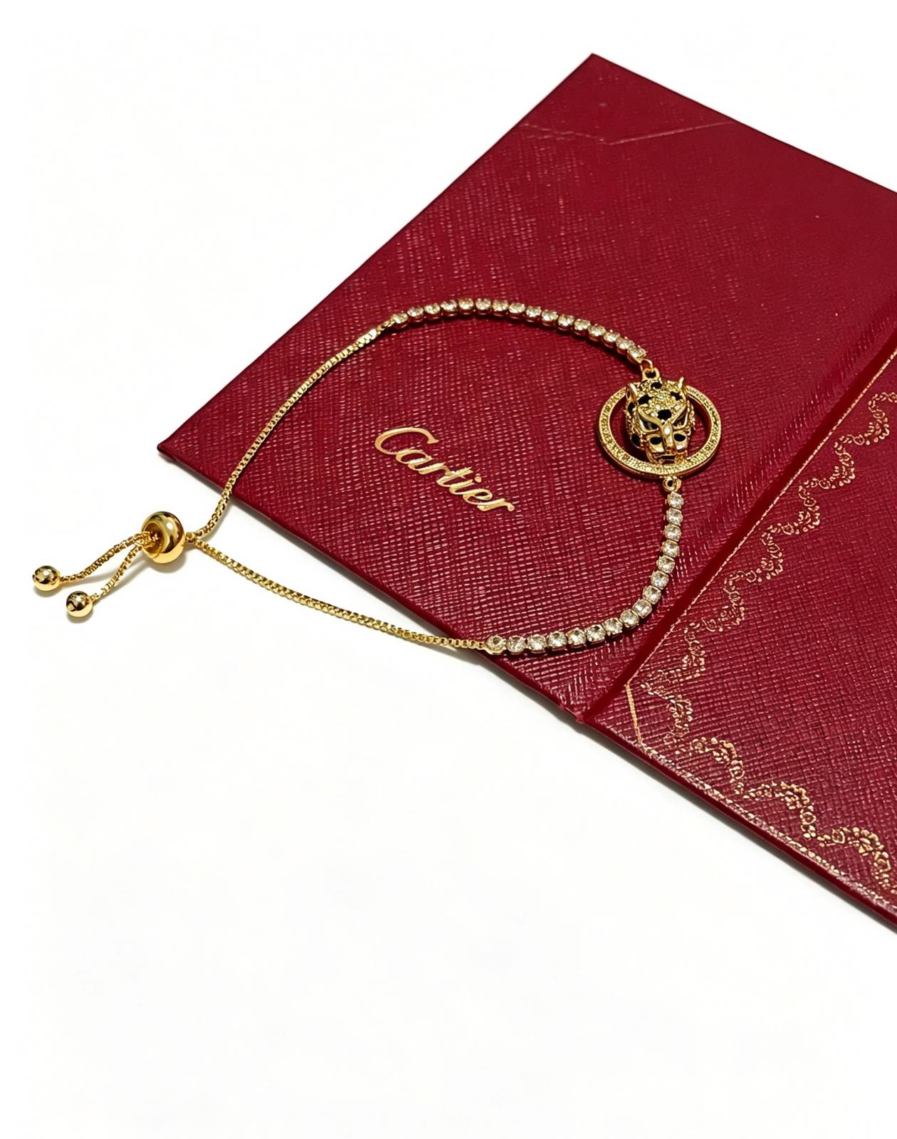 Cartier カルティエ レディース ブレスレット パンテール 750 イエローゴールド ブランドジュエリー プレゼント - 画像 8