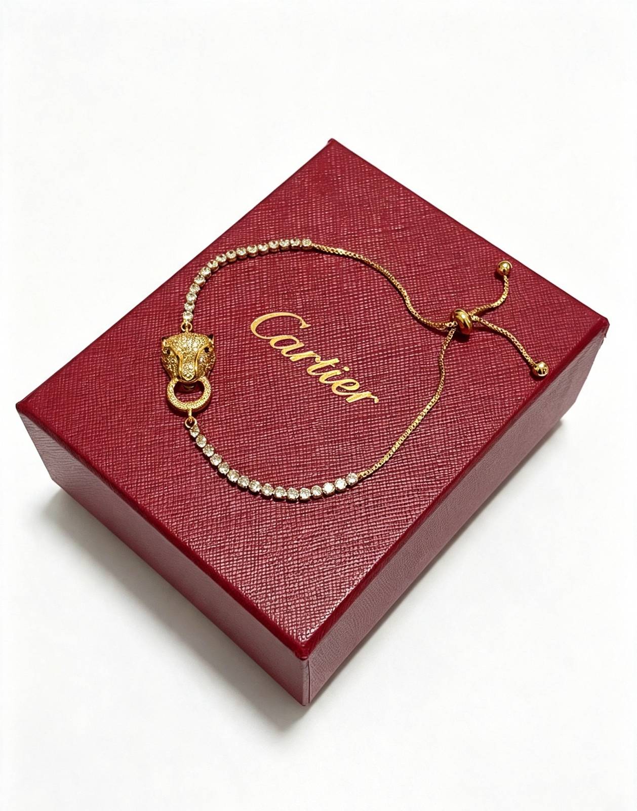 Cartier カルティエ レディース ブレスレット パンテール 750 イエローゴールド ダイヤモンド ブランドジュエリー 普段使い - 画像 7