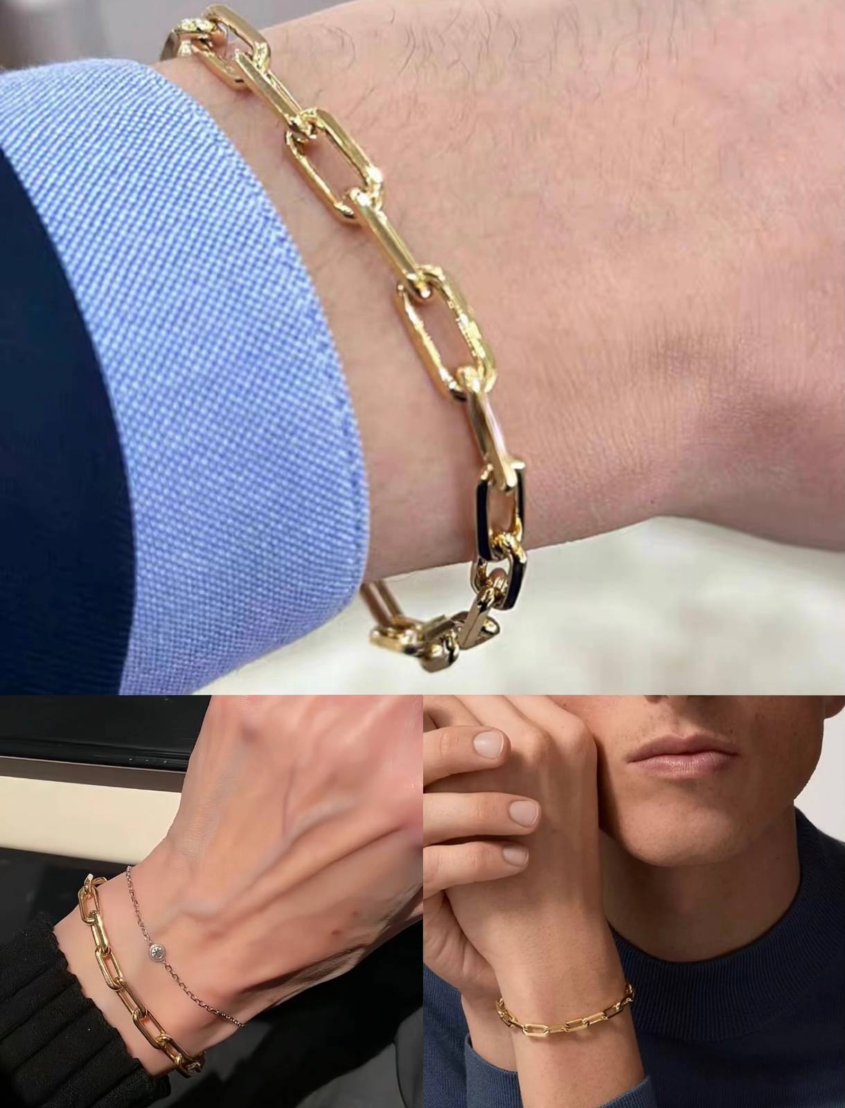 Cartier カルティエ レディース ブレスレット ジュスト アン クル K18 YG ブランドジュエリー 普段使い プレゼント - 画像 7