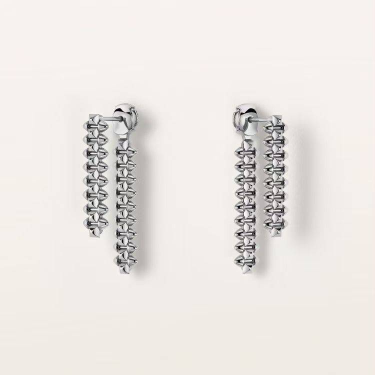 Cartier カルティエ レディース ピアス ジュスト アン クル 750YG ブランドジュエリー 普段使い - 画像 8