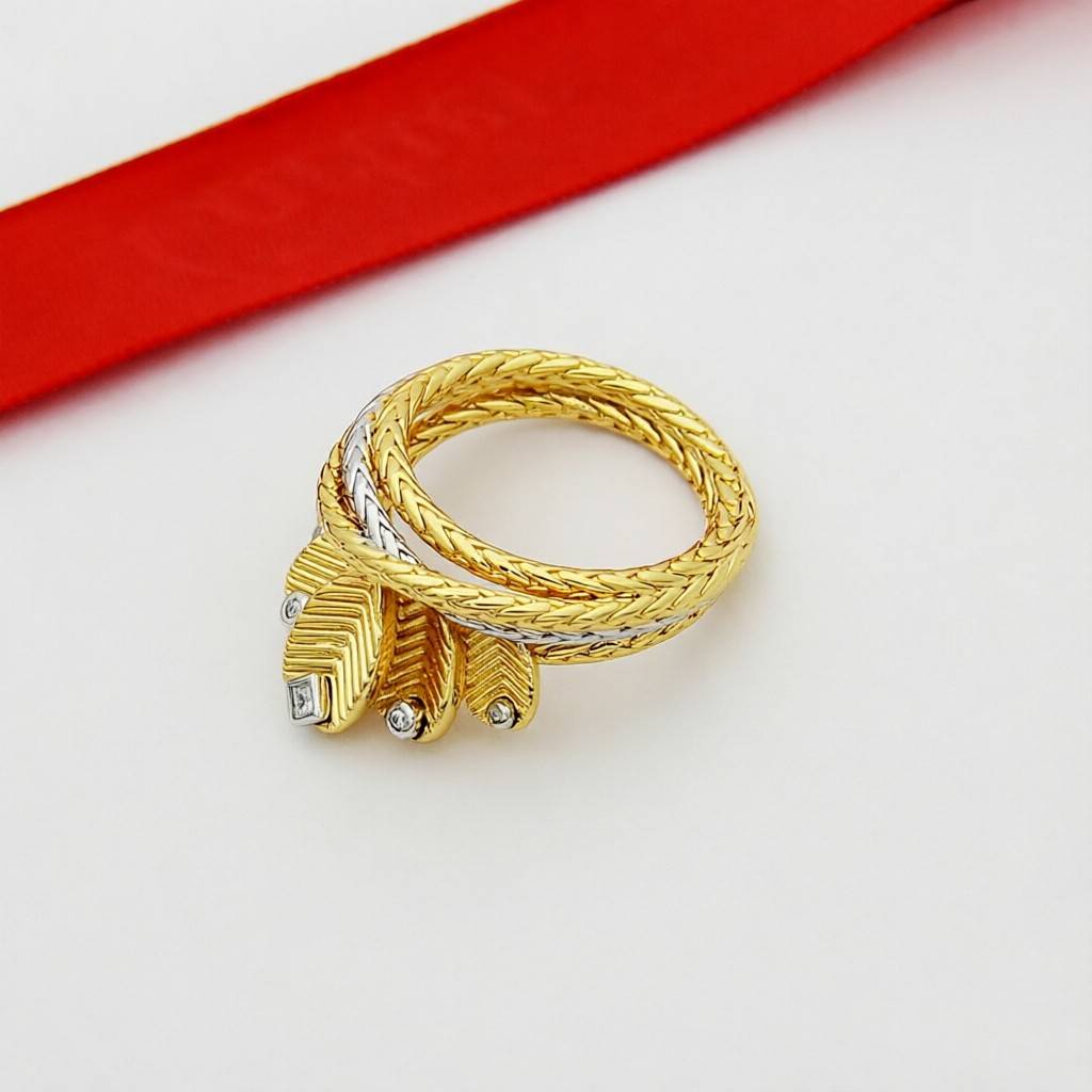 Cartier カルティエ レディース リング パンテール 750 YG ダイヤモンド ブランドジュエリー 普段使い - 画像 6
