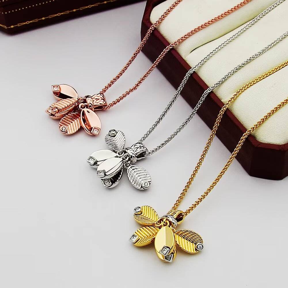 Cartier カルティエ レディース ネックレス パンテール ダイヤモンド 750 ホワイトゴールド ピンクゴールド ヤングネックレス - 画像 3