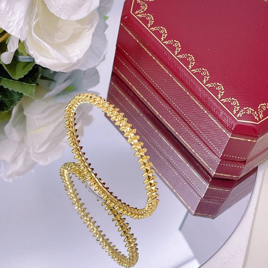 Cartier カルティエ レディース ブレスレット ジュスト アン クル 750 ダイヤモンド ブランドジュエリー ギフト - 画像 7
