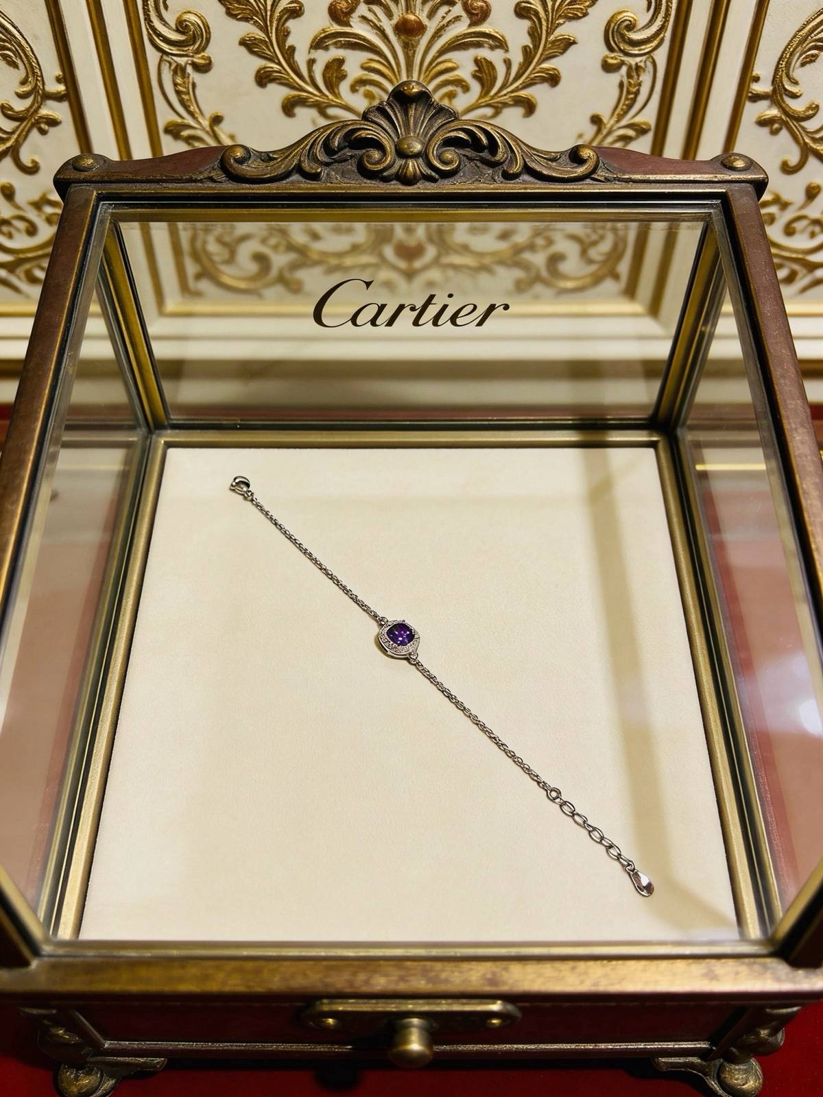 Cartier カルティエ レディース ブレスレット クラッシュ ドゥ カルティエ 750 ダイヤモンド ブランドジュエリー 送料無料 - 画像 2