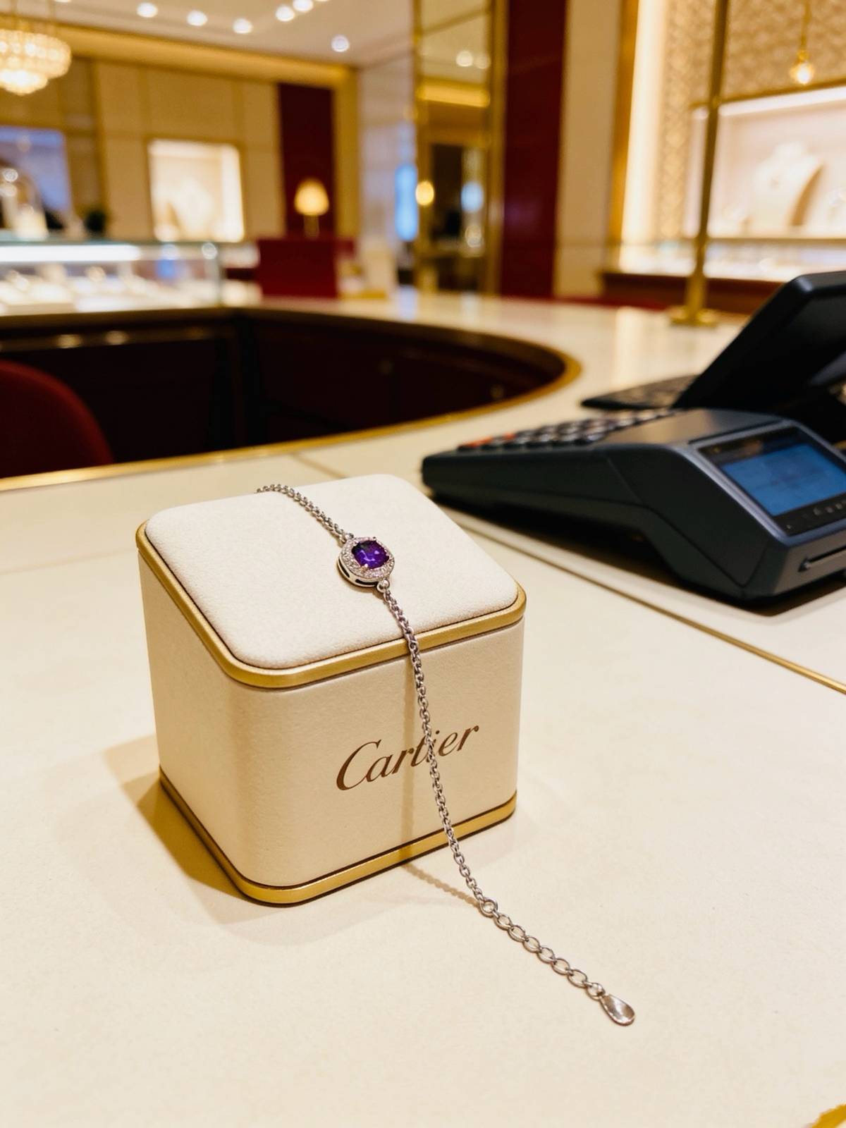 Cartier カルティエ レディース ブレスレット クラッシュ ドゥ カルティエ 750 ダイヤモンド ブランドジュエリー 送料無料 - 画像 7