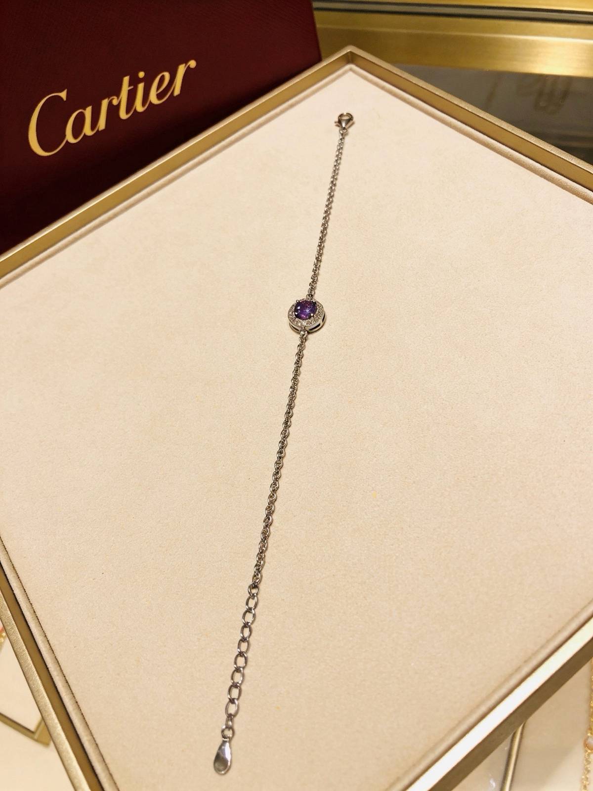 Cartier カルティエ レディース ブレスレット クラッシュ ドゥ カルティエ 750 ダイヤモンド ブランドジュエリー 送料無料 - 画像 8