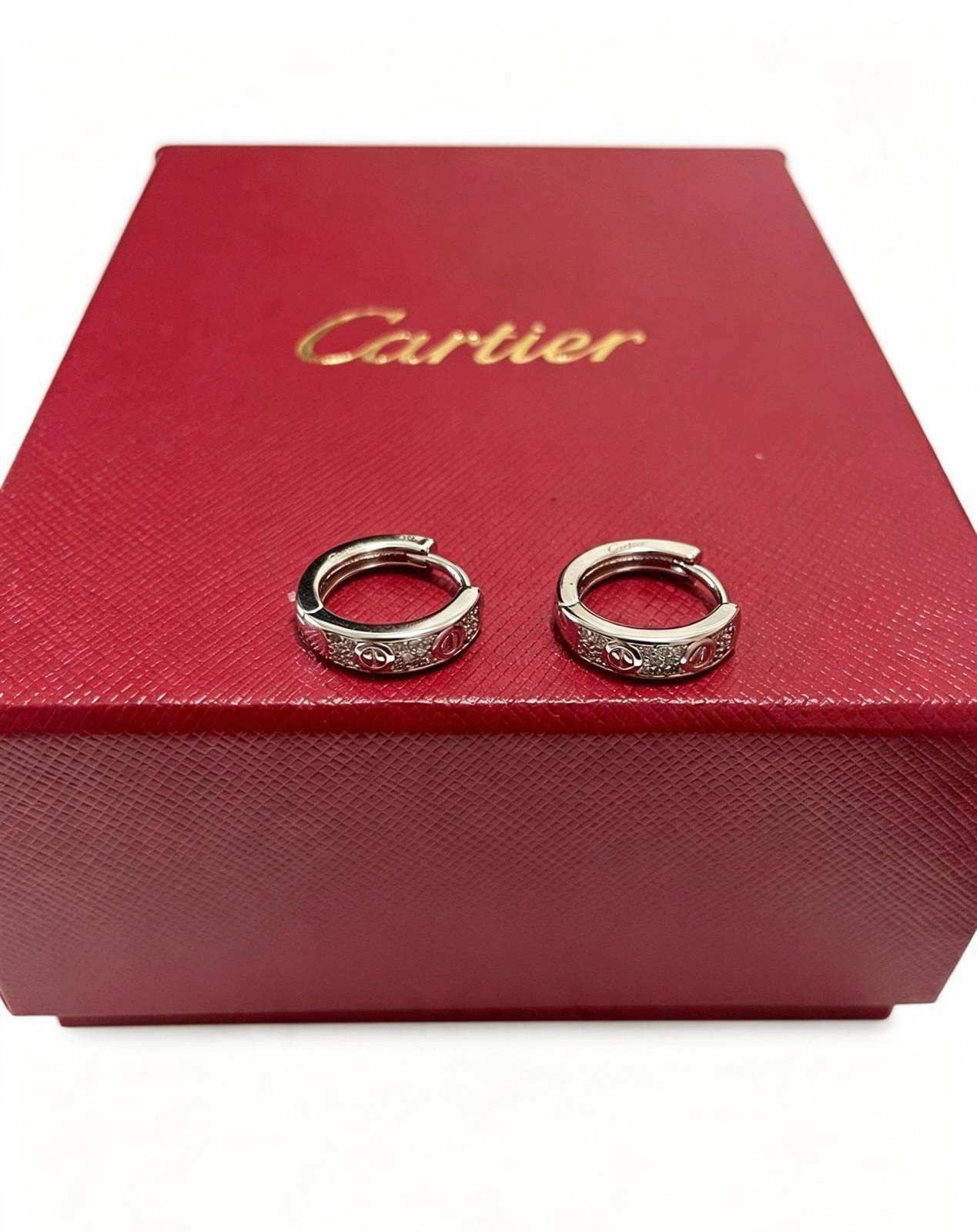 Cartier カルティエ レディース ピアス ラブ ピアス 750 ダイヤモンド ブランドジュエリー 普段使い ギフト